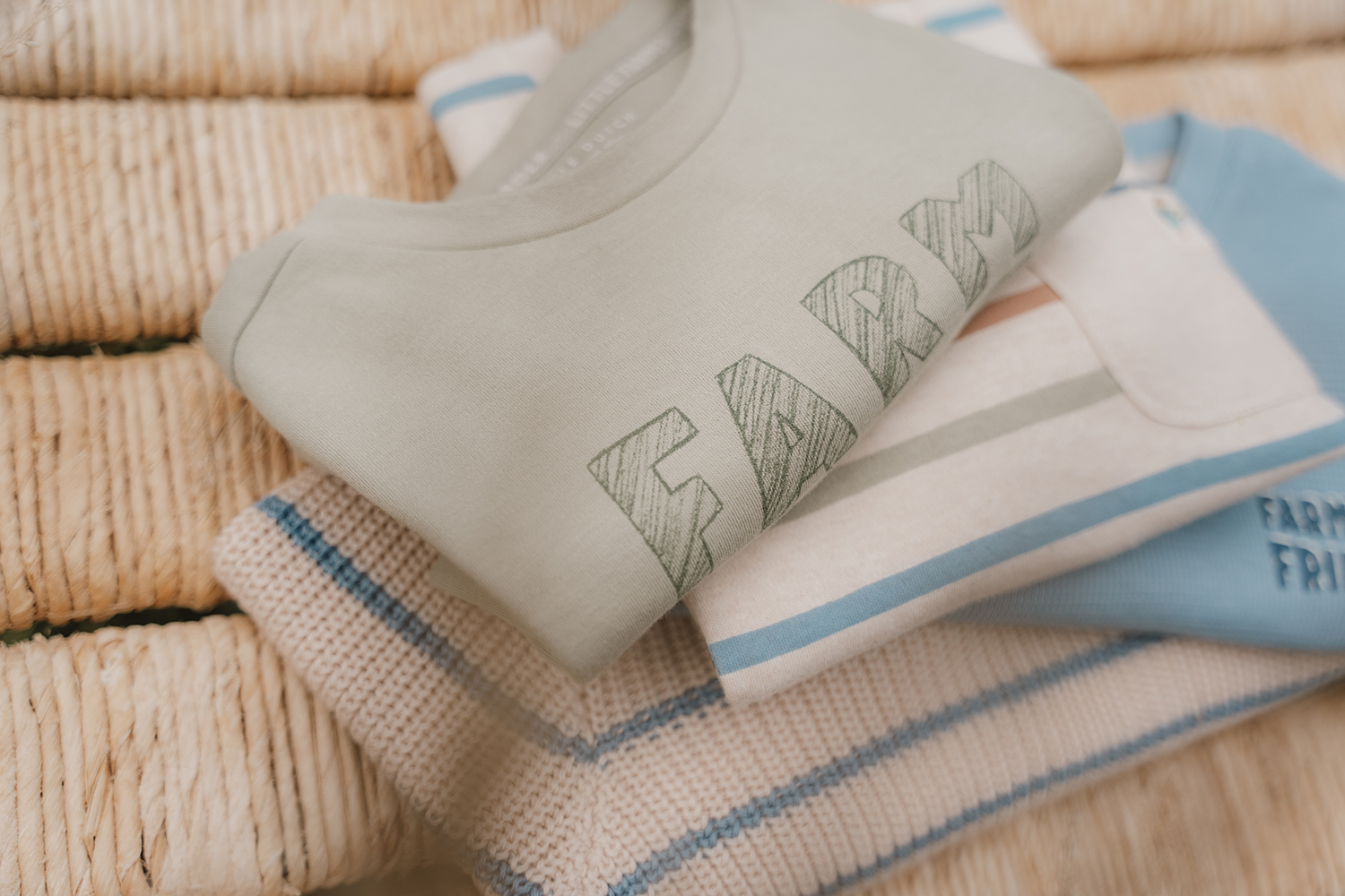 T-Shirt - Little Farm grün (Gr. 104)