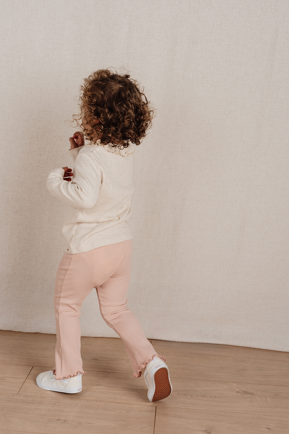 Long Sleeve Shirt / Langarmshirt - Little Farm sand (Gr. 86)