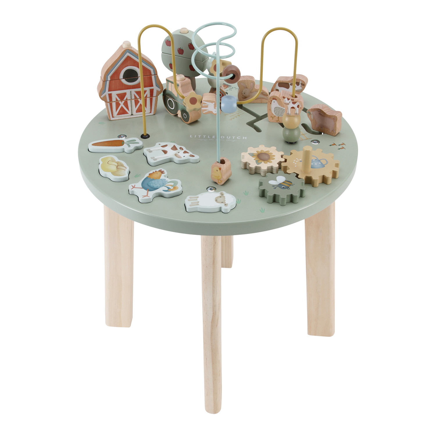 FSC Holz Aktivitätstisch / Spieltisch Little Farm