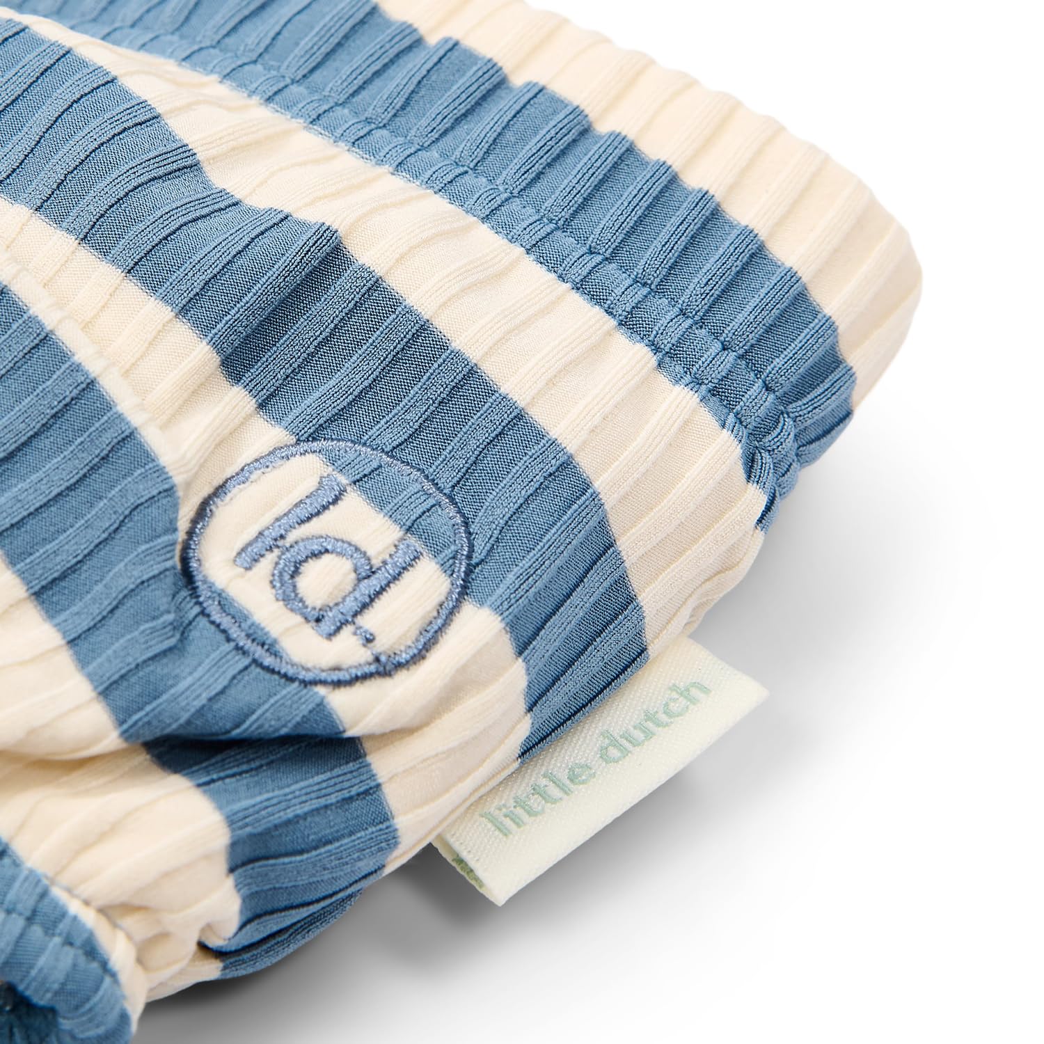 Badehose / Schwimmwindel - Ocean Blue Stripes blau / weiß (Gr. 62/68)