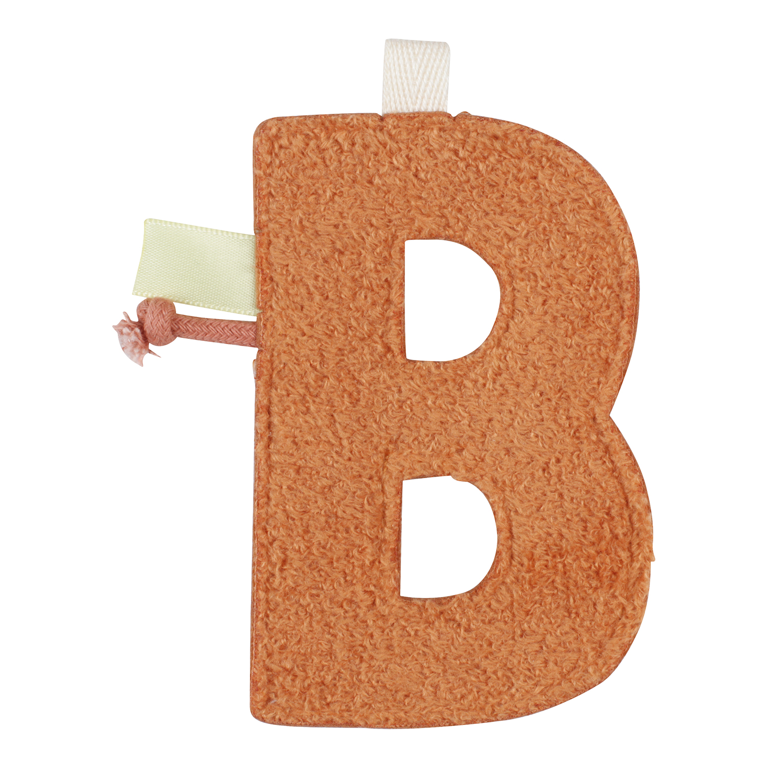 Anhänger Stoffbuchstabe "B" Anhänger Stoffbuchstabe "B"