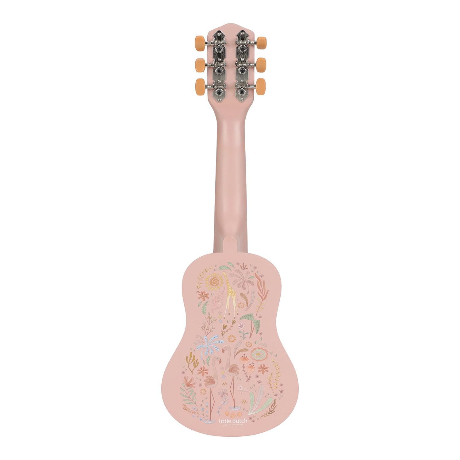 Gitarre / Holzgitarre - Safari Friends rosa
