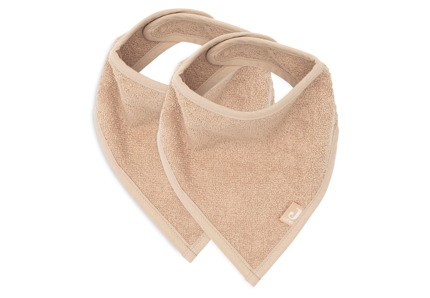 Bandana Lätzchen Halstuch 2er Set Frottee biscuit Bandana Lätzchen Halstuch 2er Set Frottee biscuit
