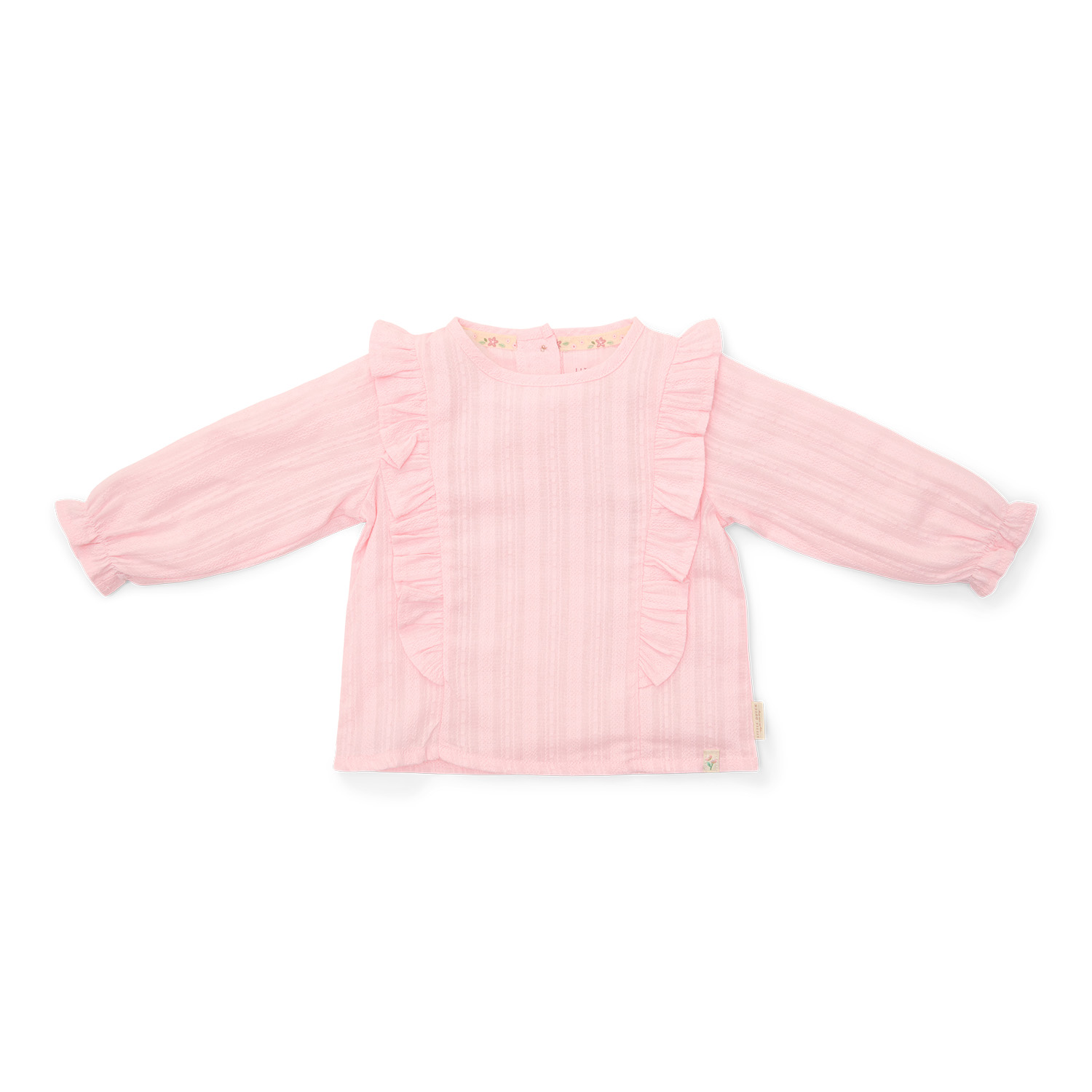 Bluse Langarm mit Rüschen Lotus - Fairy Garden rosa (Gr. 74) Bluse Langarm mit Rüschen Lotus - Fairy Garden rosa (Gr. 74)