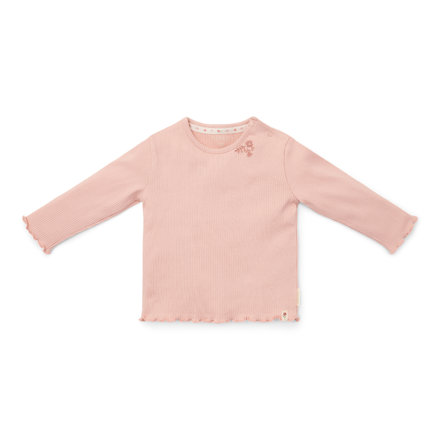 Long Sleeve Shirt / Langarmshirt Rippe - Little Farm soft rose (Gr. 74) Long Sleeve Shirt / Langarmshirt Rippe - Little Farm soft rose (Gr. 74)