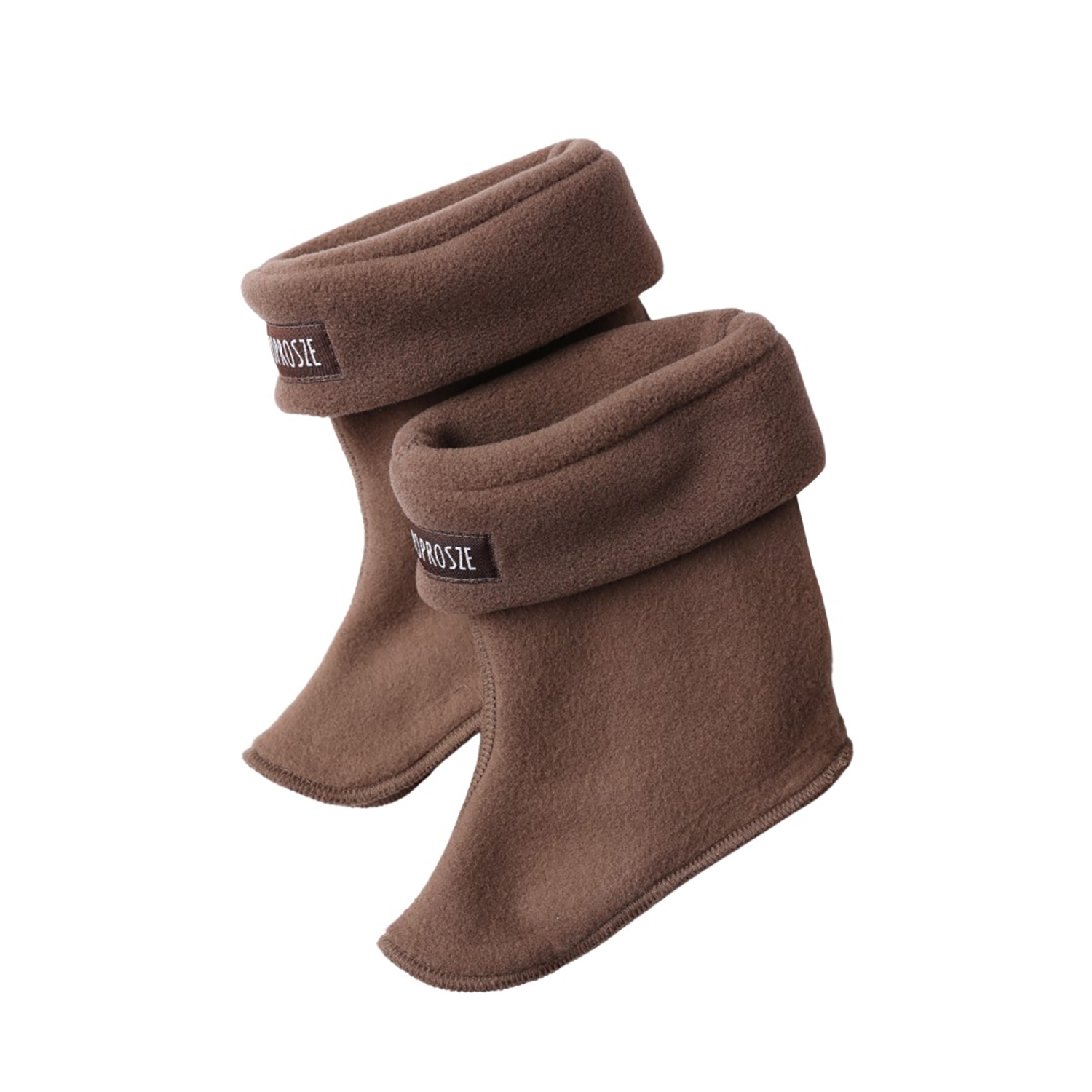 Stiefelsocken / Fleecewärmer braun (Gr. 19/20) Stiefelsocken / Fleecewärmer braun (Gr. 19/20)