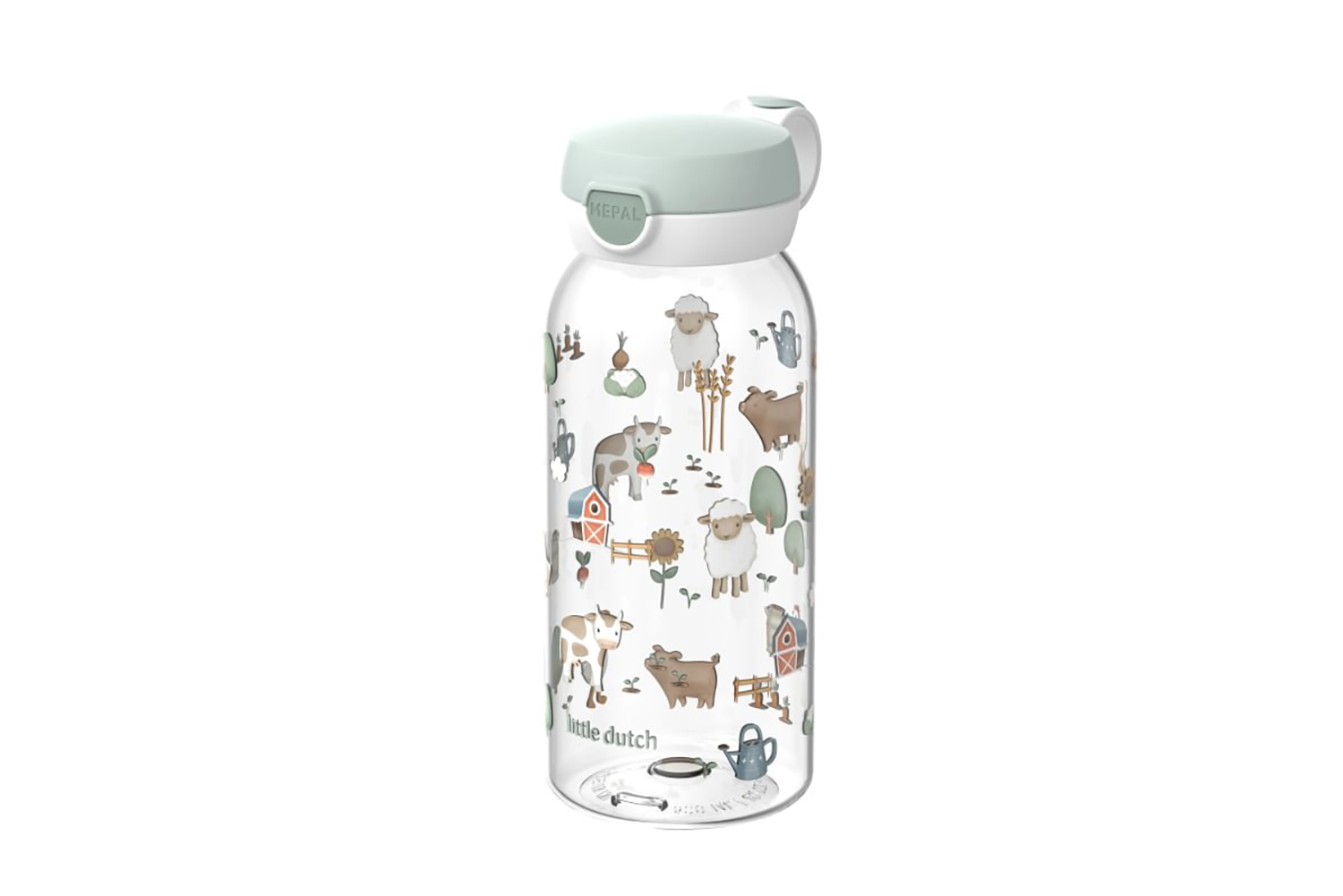 Trinkflasche mit Klappdeckel Campus - Little Farm 600 ml