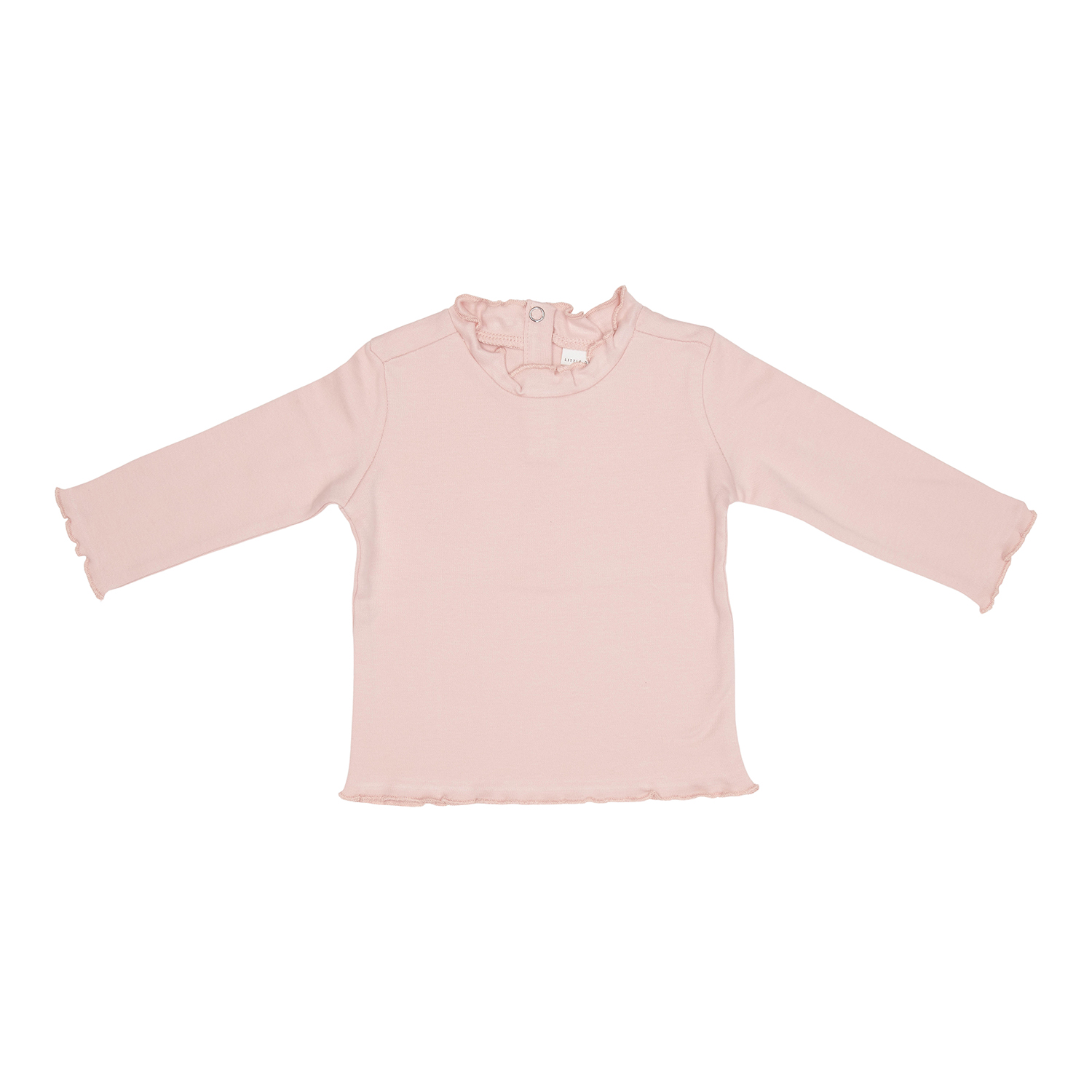 Long Sleeve Shirt / Langarmshirt mit Rüschen soft pink (Gr. 50/56)