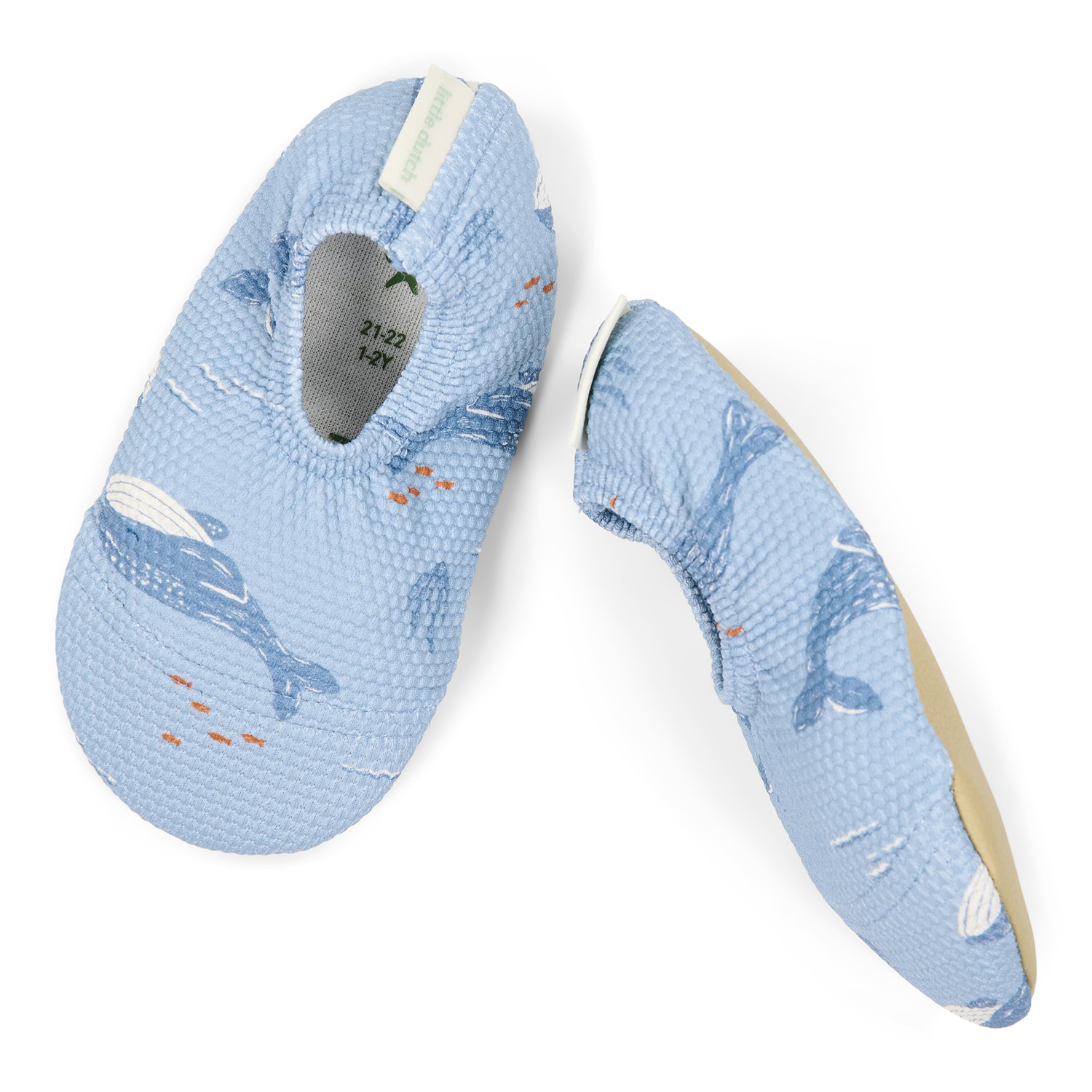Badeschuhe Wal - Ocean Splash blau (Gr. 23/24)