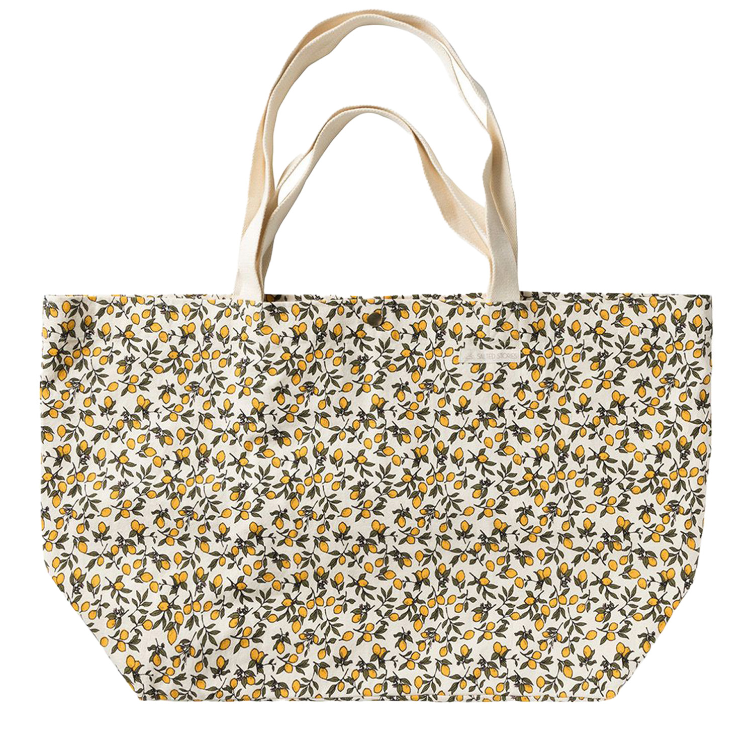 Strandtasche / Wickeltasche - Lemons / Shortbread