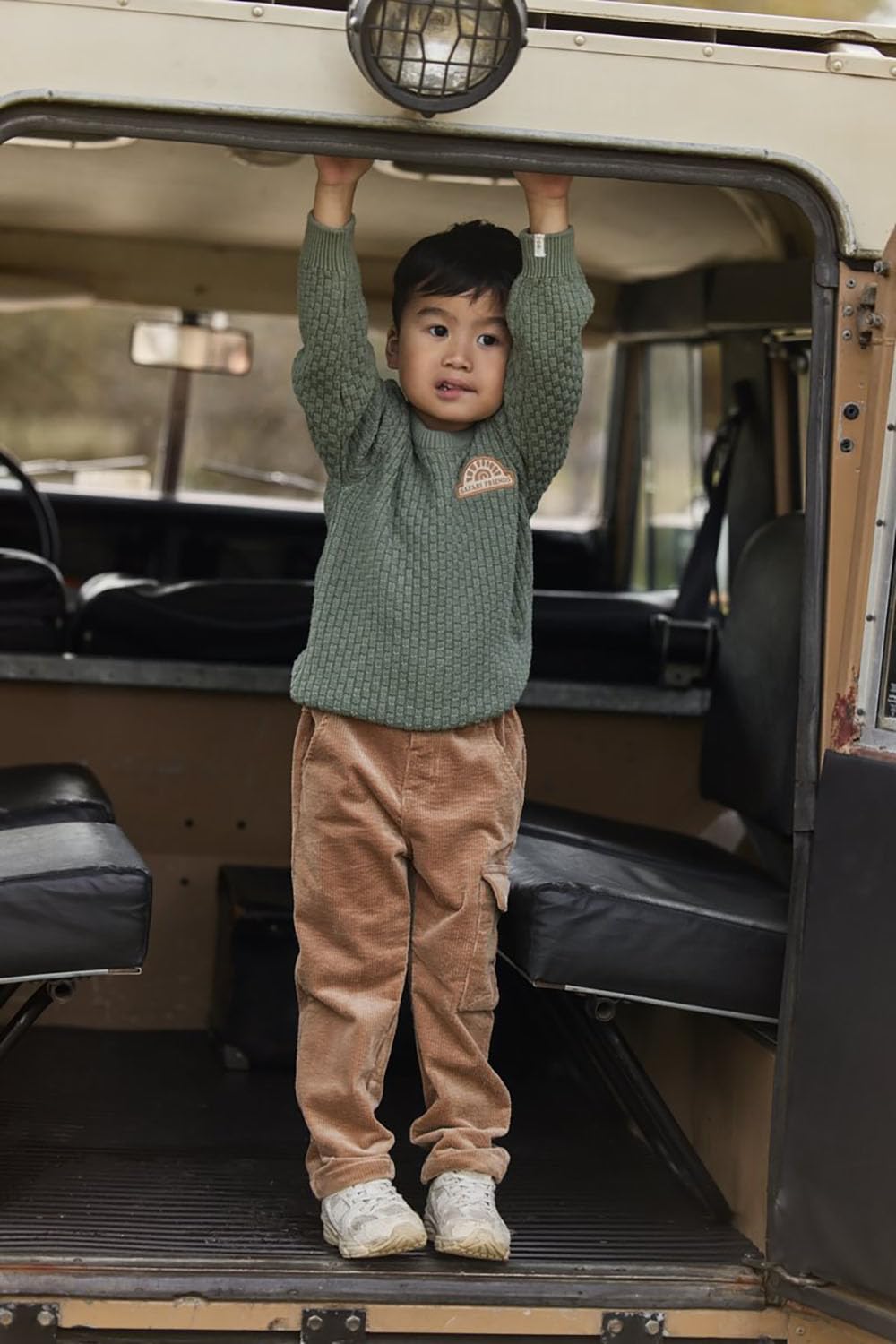 Hose / Cordhose Mudstone - Safari Friends braun (Gr. 104)