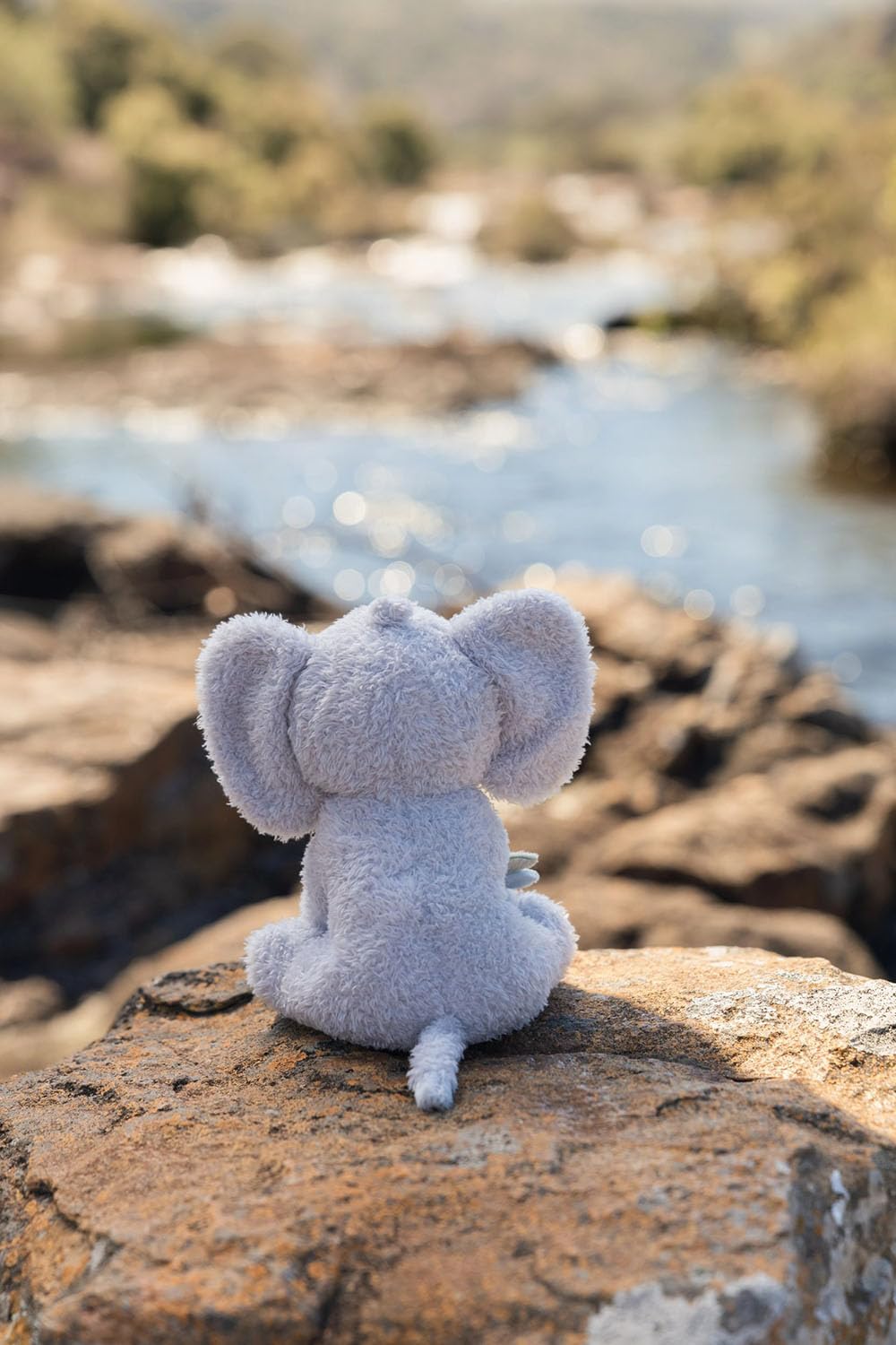 Stofftier Kuscheltier Elefant - Safari Friends grau (17 cm)