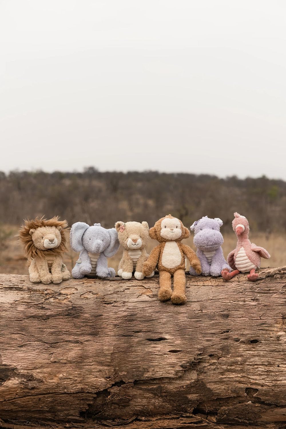 Stofftier Kuscheltier Löwe - Safari Friends gelb (17 cm)