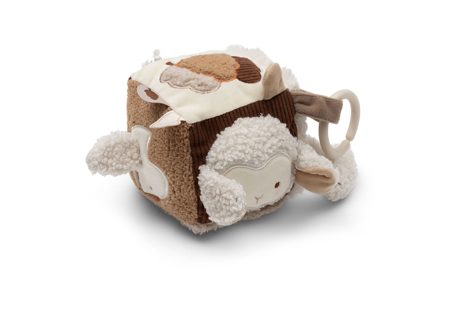 Activity Fühlwürfel Schaf - Woolly braun