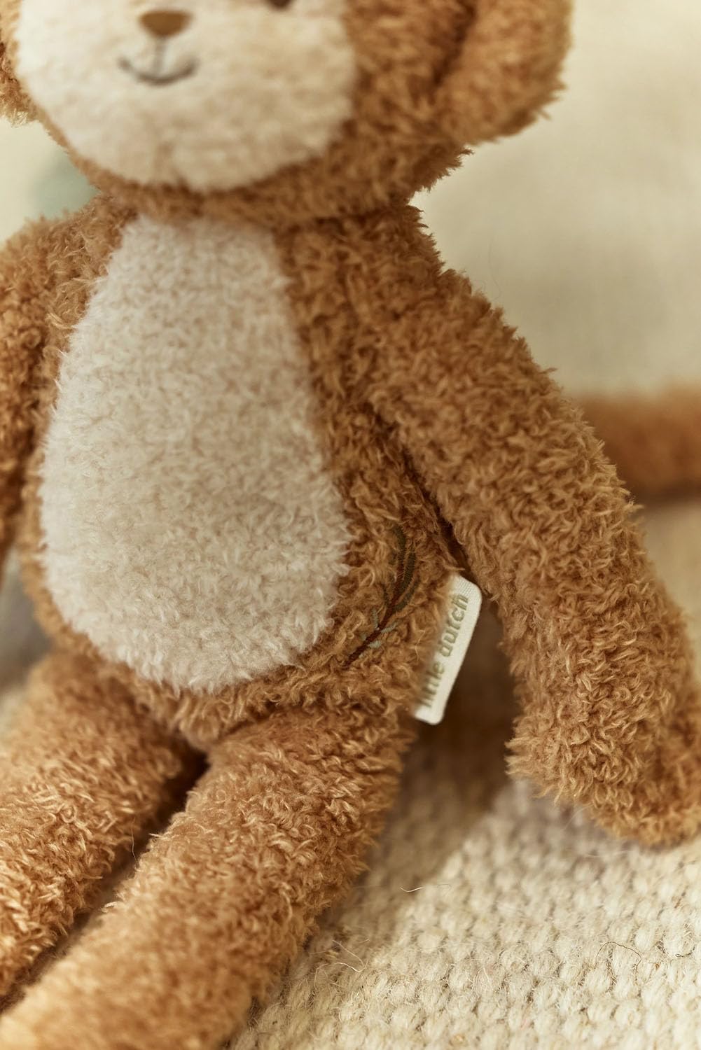 Stofftier Kuscheltier Affe - Safari Friends braun (34 cm)