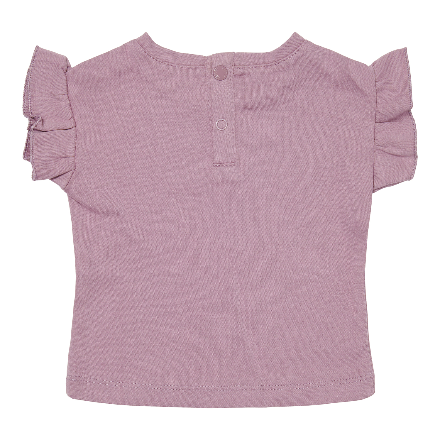 T-Shirt mit Rüschen mauve (Gr. 62)