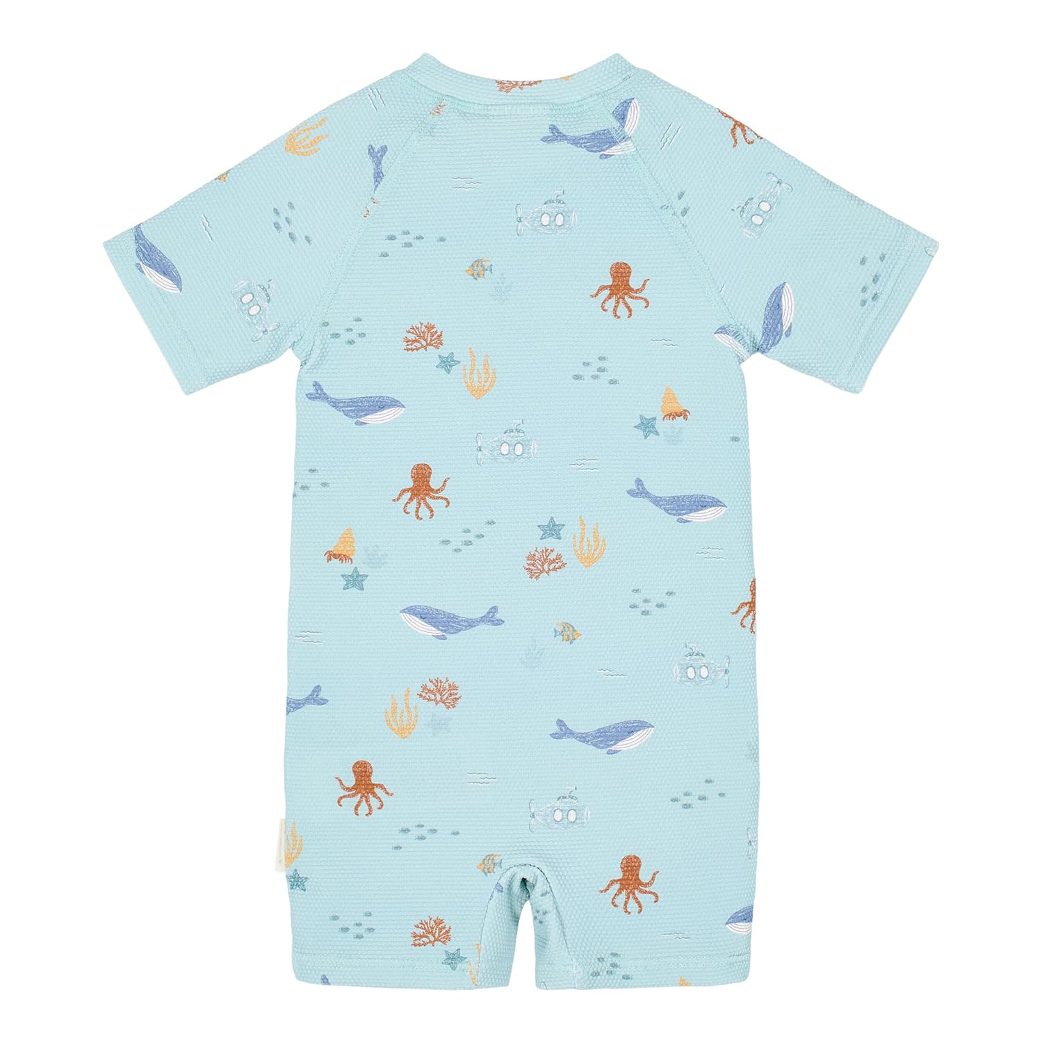 Schwimmanzug kurzarm - Ocean Friends grün (Gr. 62/68)