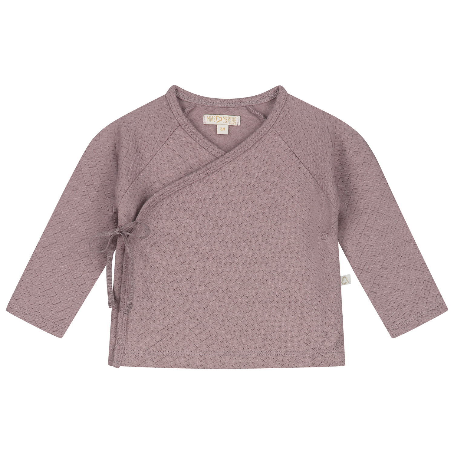 Long Sleeve Shirt / Langarmshirt / Wickelshirt Benthe rose (Gr. 74/80)