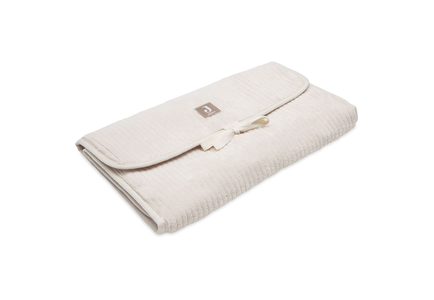 Wickelunterlage - Cloudy Rib oatmeal beige