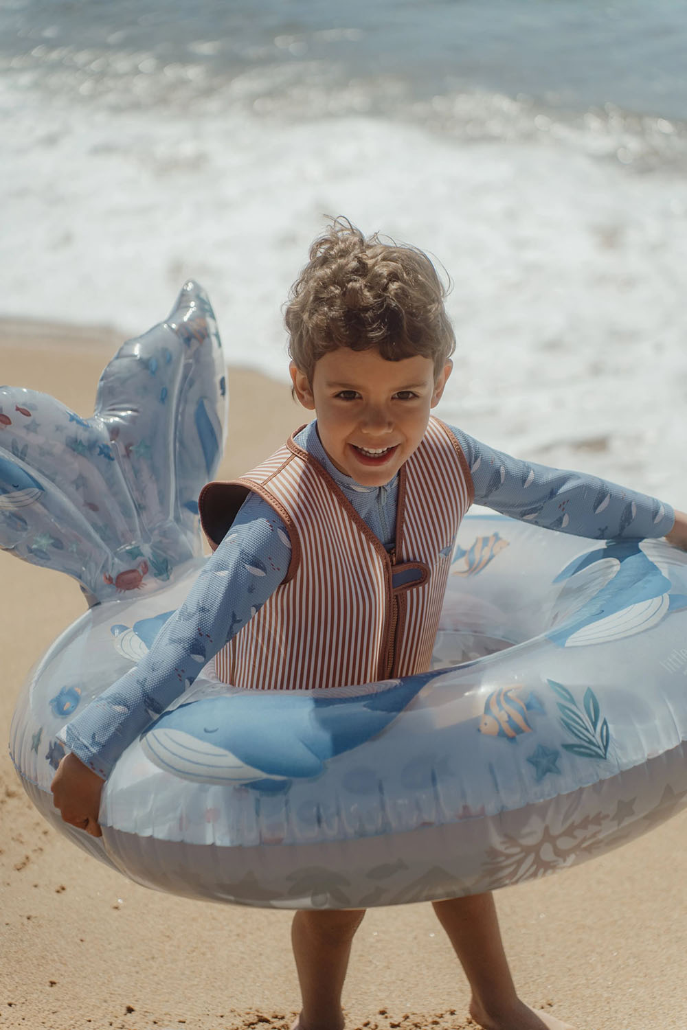 Schwimmhilfe / Schwimmweste - Ocean World orange (2-3 Jahre)