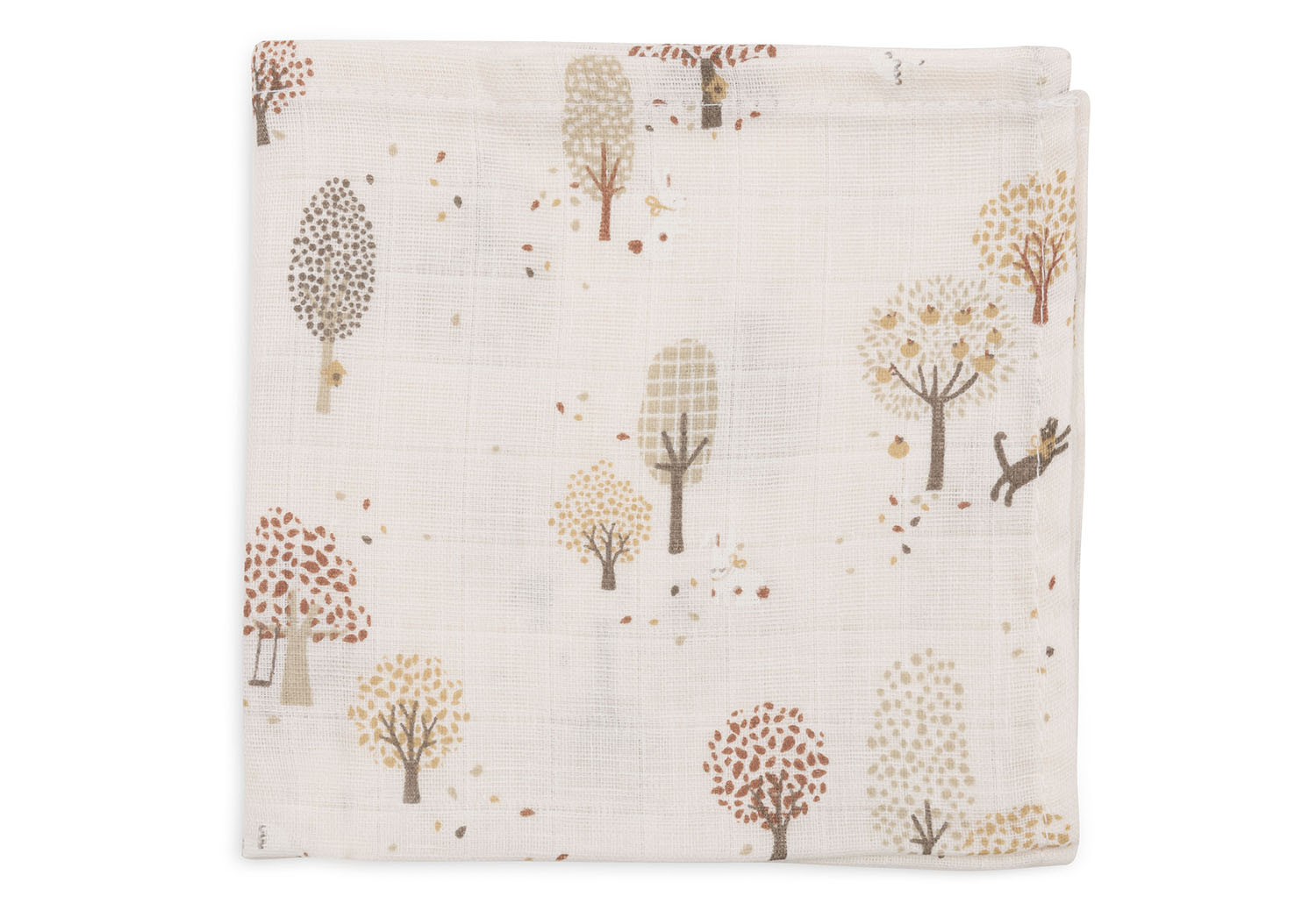 Spucktücher Mundtücher Musselin 3er Set - Tiny Park (31x31cm)