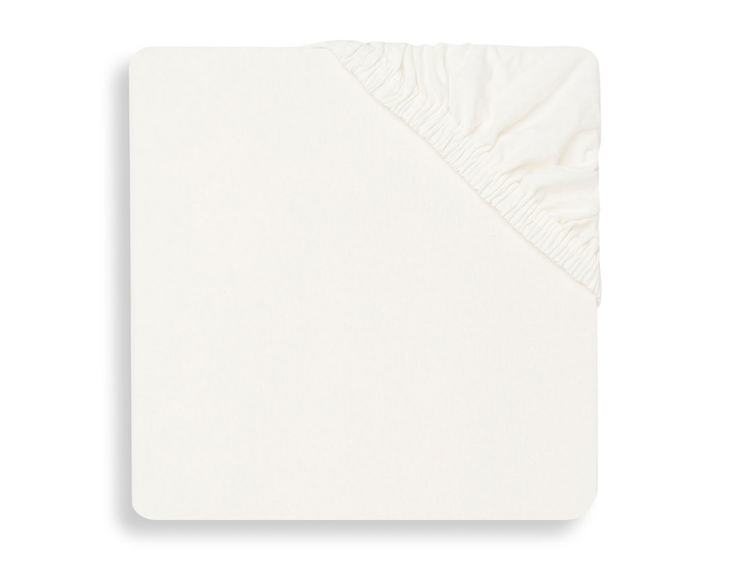 Spannbettlaken für Babybett Jersey ivory (60x120 cm)