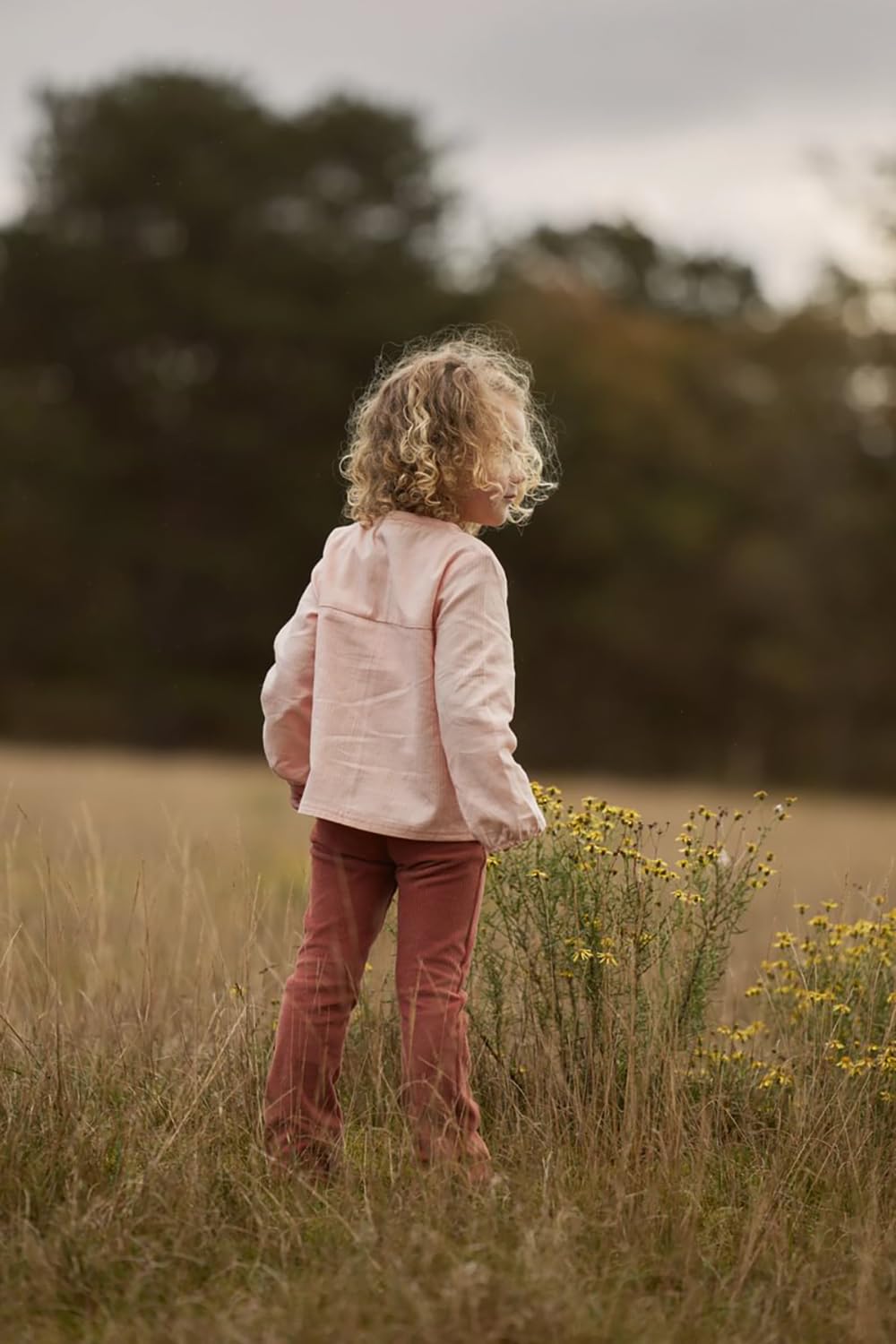 Bluse langarm Blush Pink - Safari Friends rosa (Gr. 74)