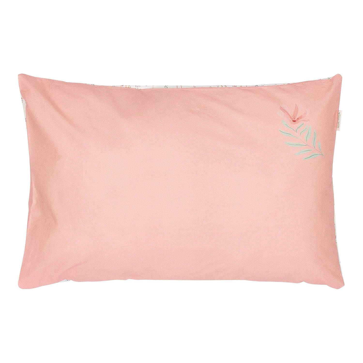Kinderbettwäsche Blooming Safari - Safari Friends rosa (100x140 cm + 40x60 cm)