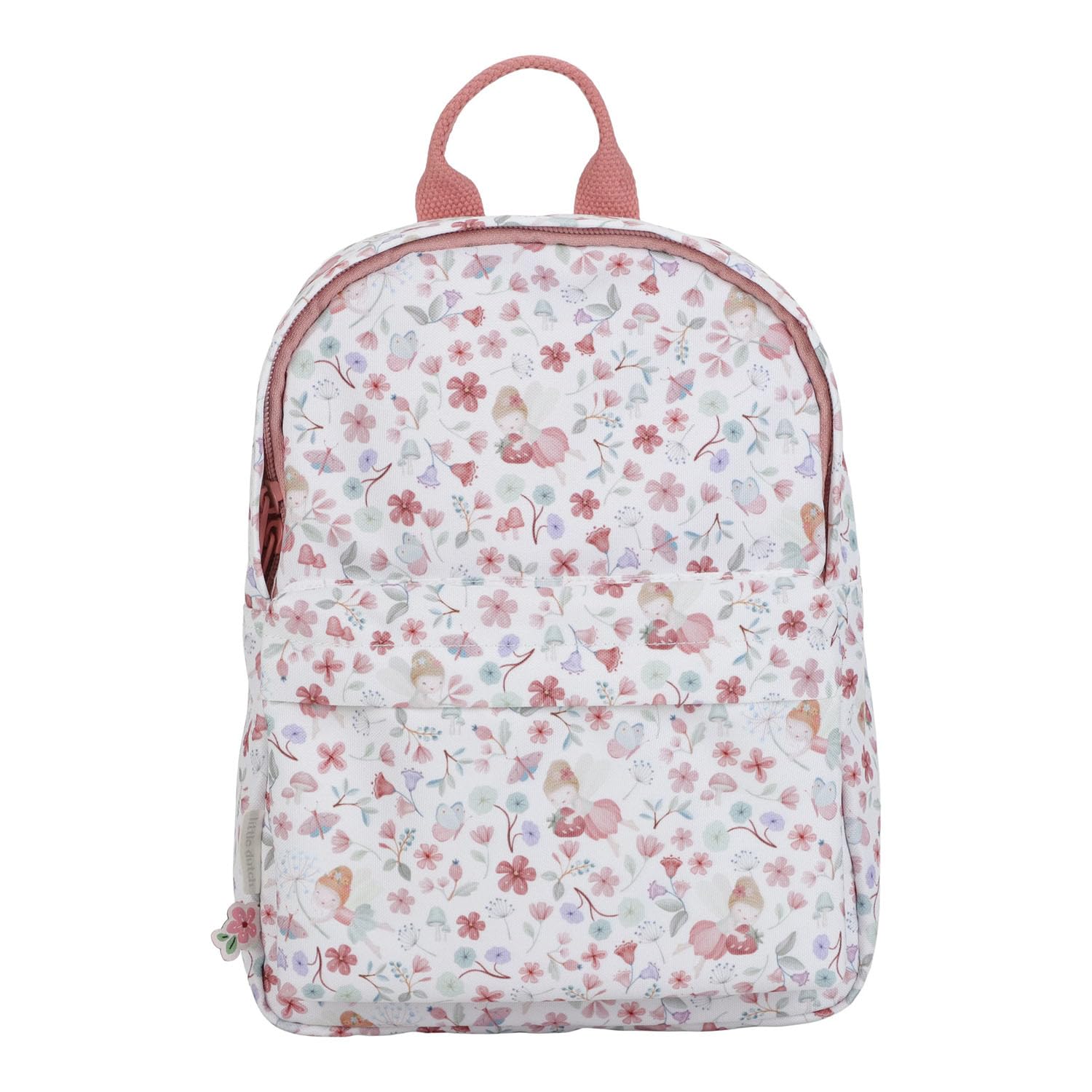 Kinderrucksack - Fairy Garden weiß / rosa