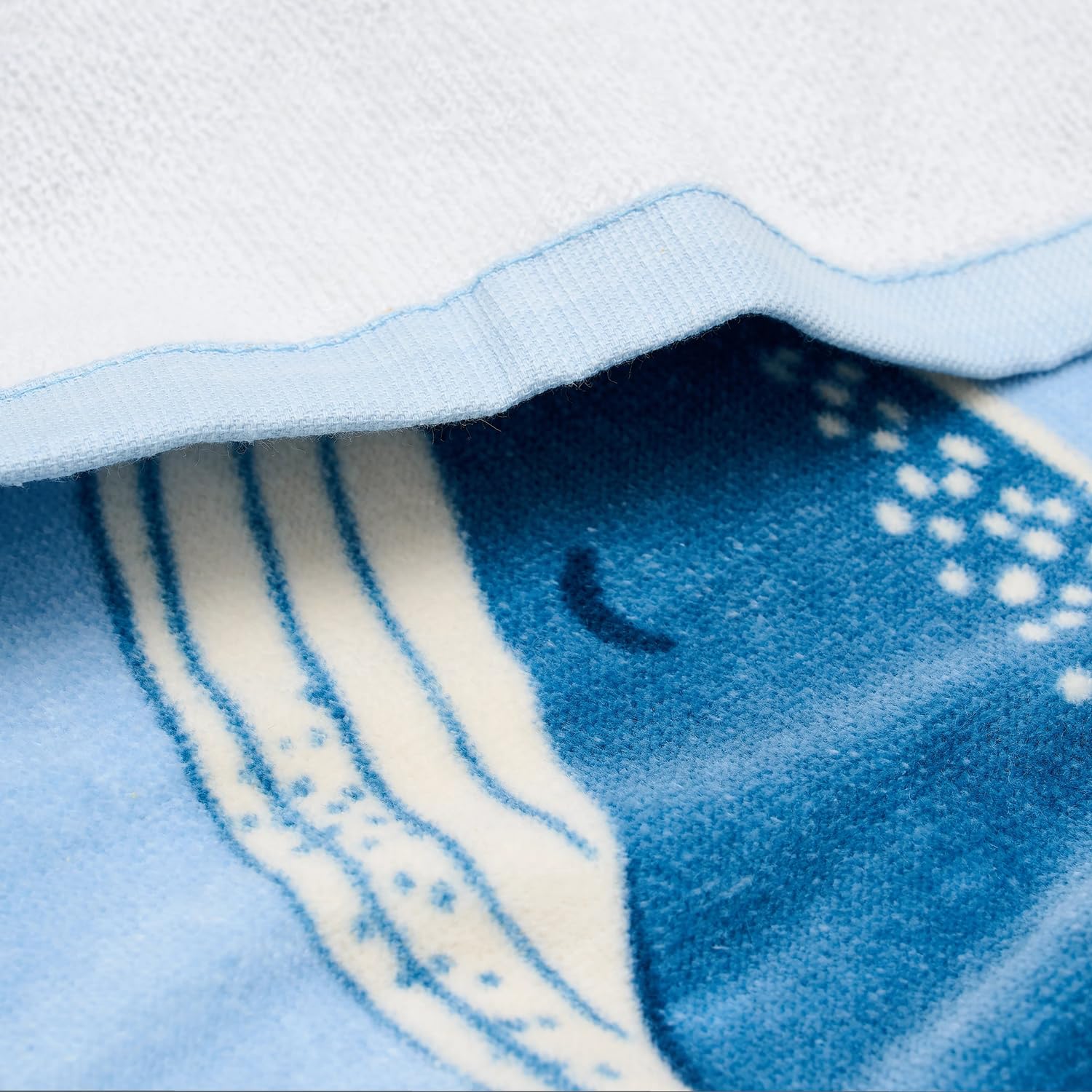 Handtuch / Strandhandtuch - Ocean World blau (60x120 cm)