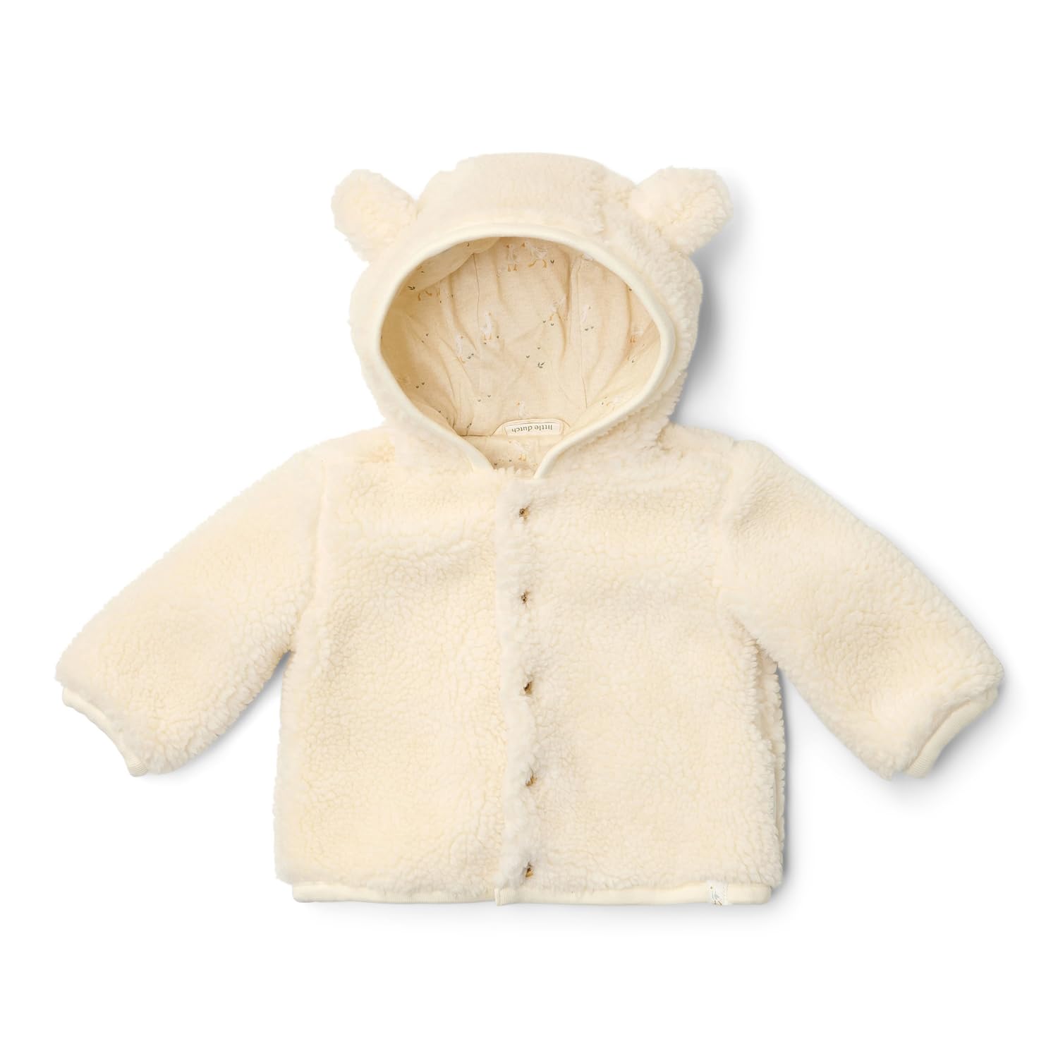 Teddyjacke Off White - Newborn Naturals weiß (Gr. 50/56)