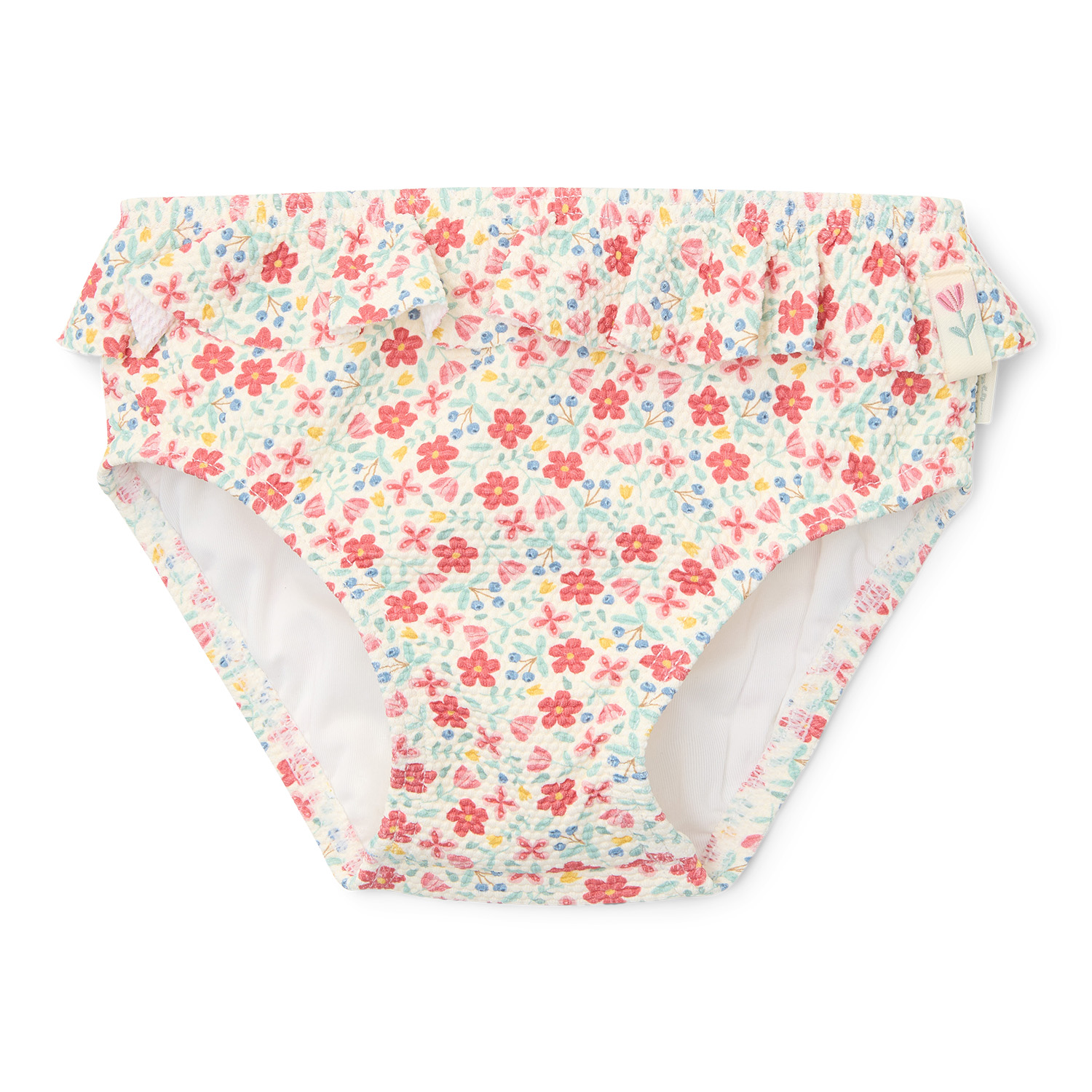 Badehose mit Rüschen - Sunny Flowers (Gr. 62/68)