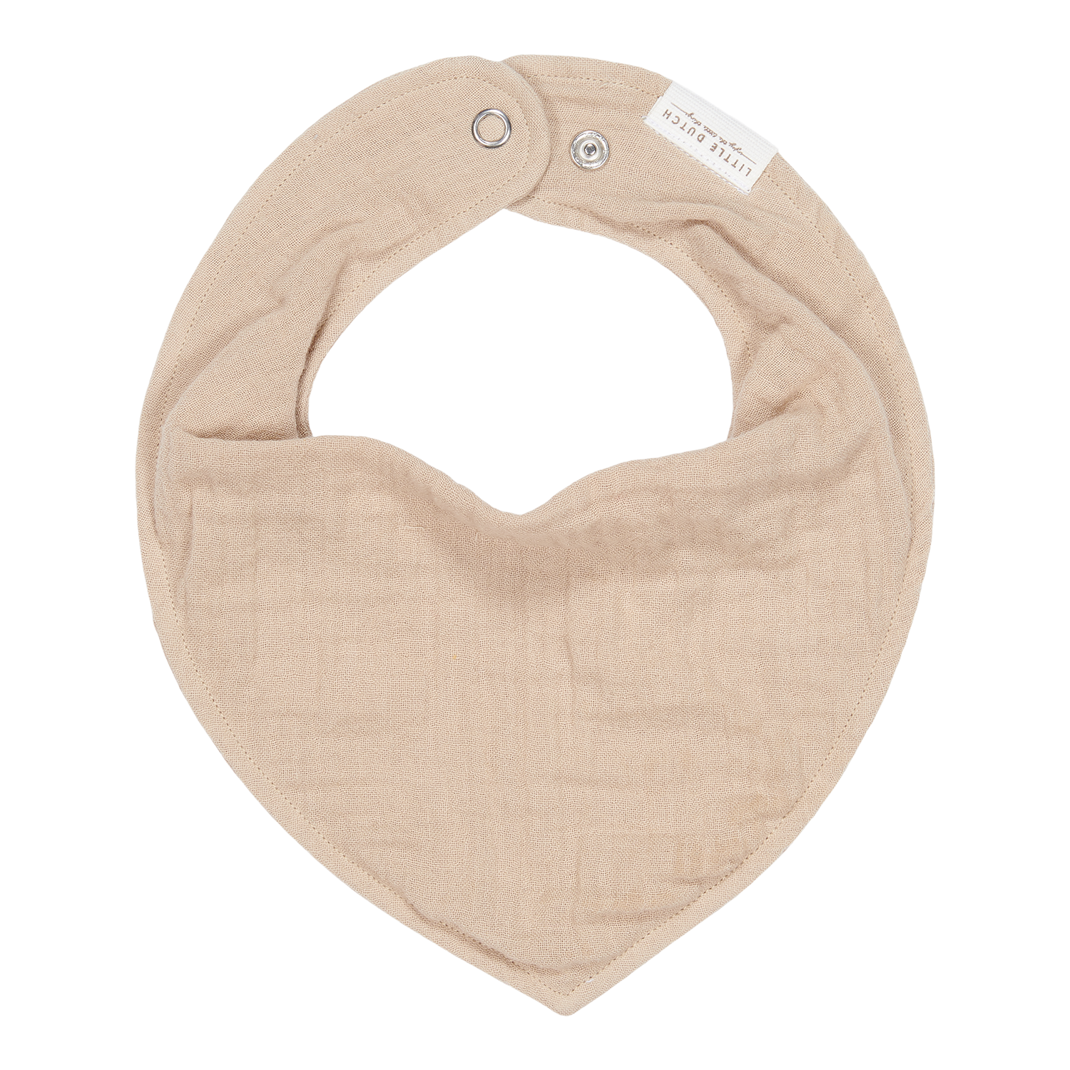 Bandana Lätzchen Halstuch Musselin Newborn Naturals beige