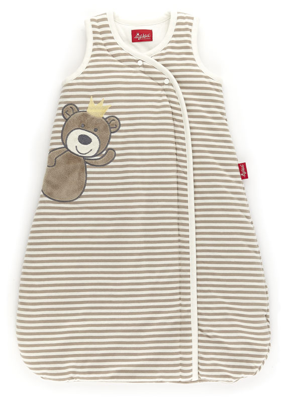 Schlafsack beige taupe Teddyprinz