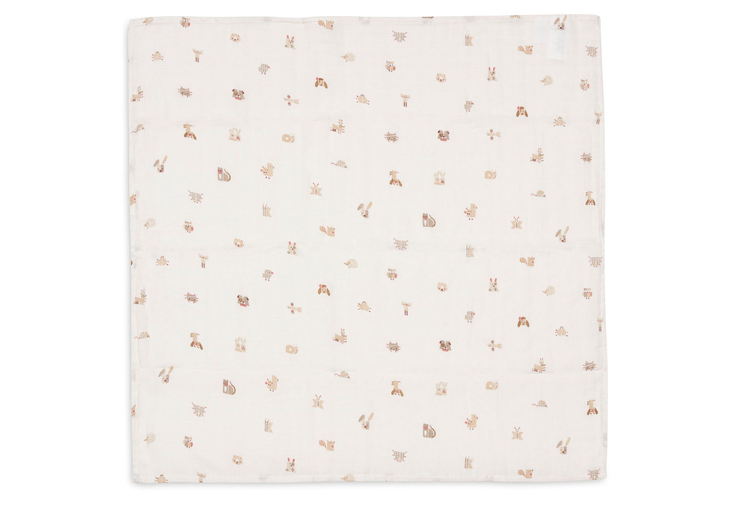 Mulltücher 3er Set - Animal Friends (70x70 cm)