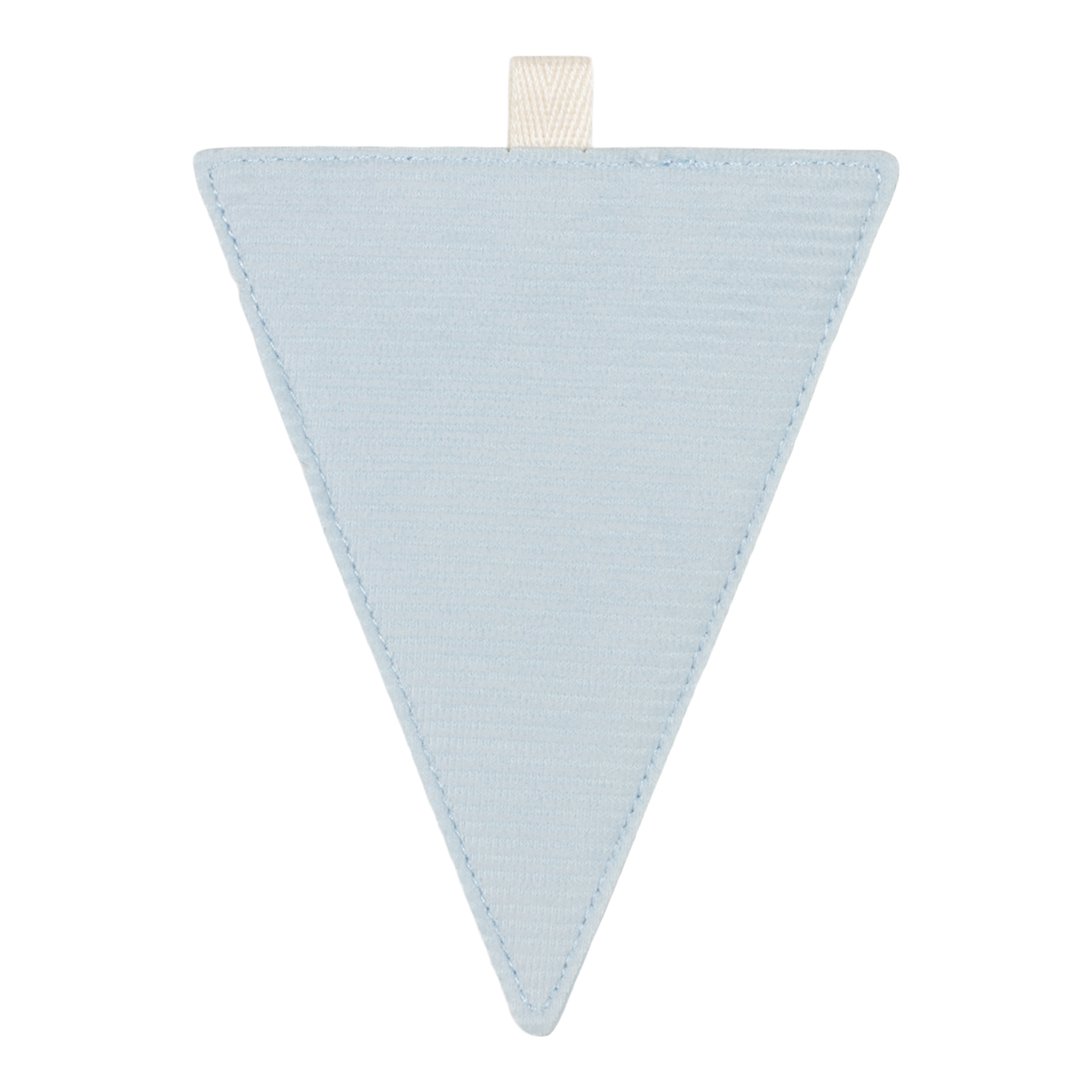 Anhänger Stoff-Wimpel blau  Anhänger Stoff-Wimpel blau