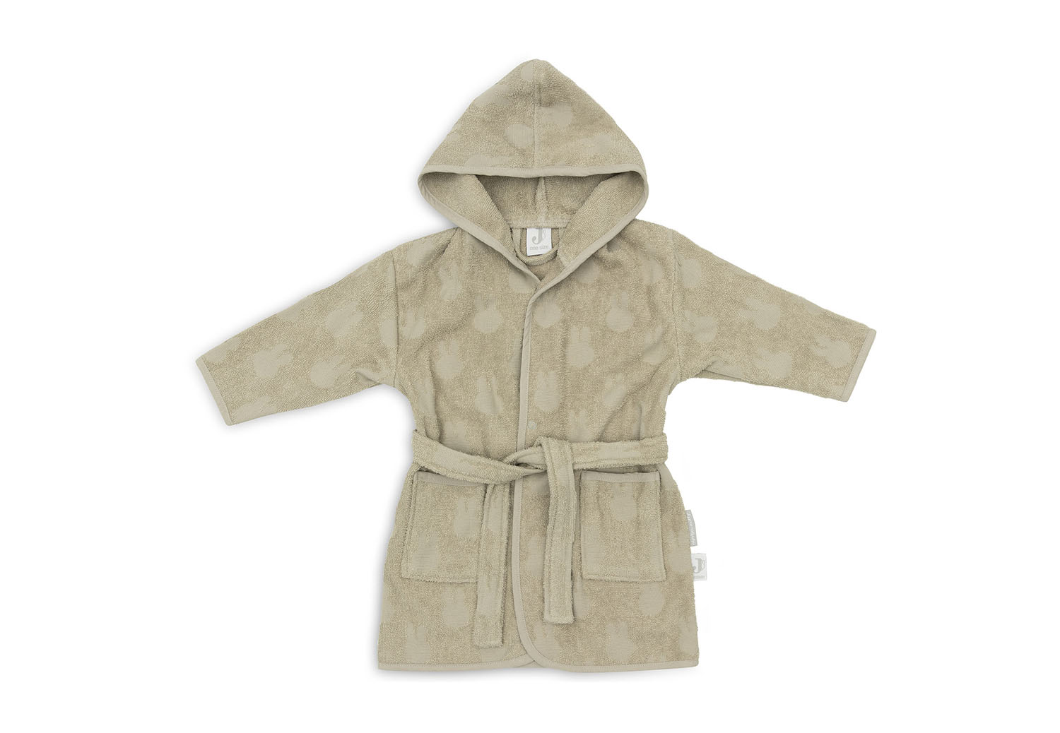Bademantel Miffy Frottee olive (1-2 Jahre)