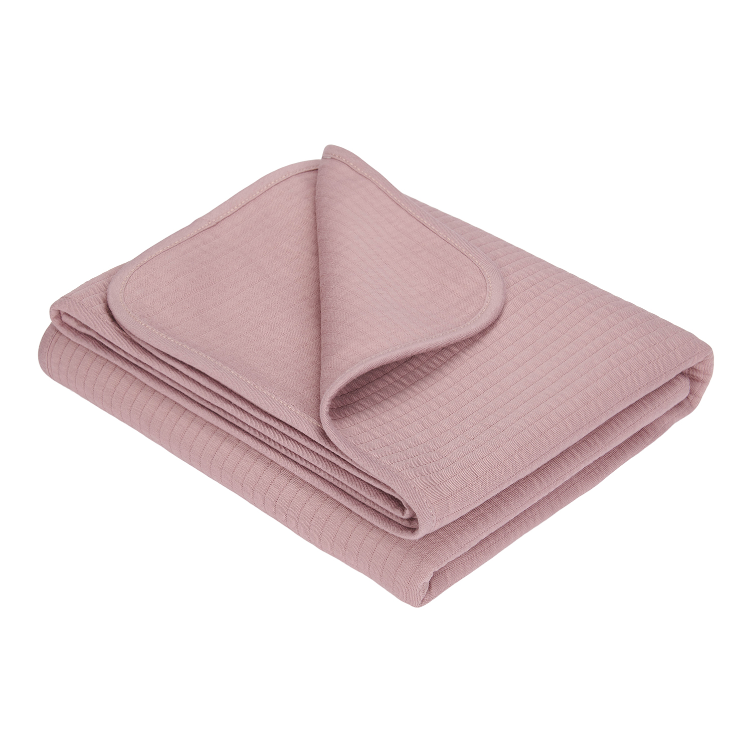 Kinderdecke Pure mauve (110x140 cm)