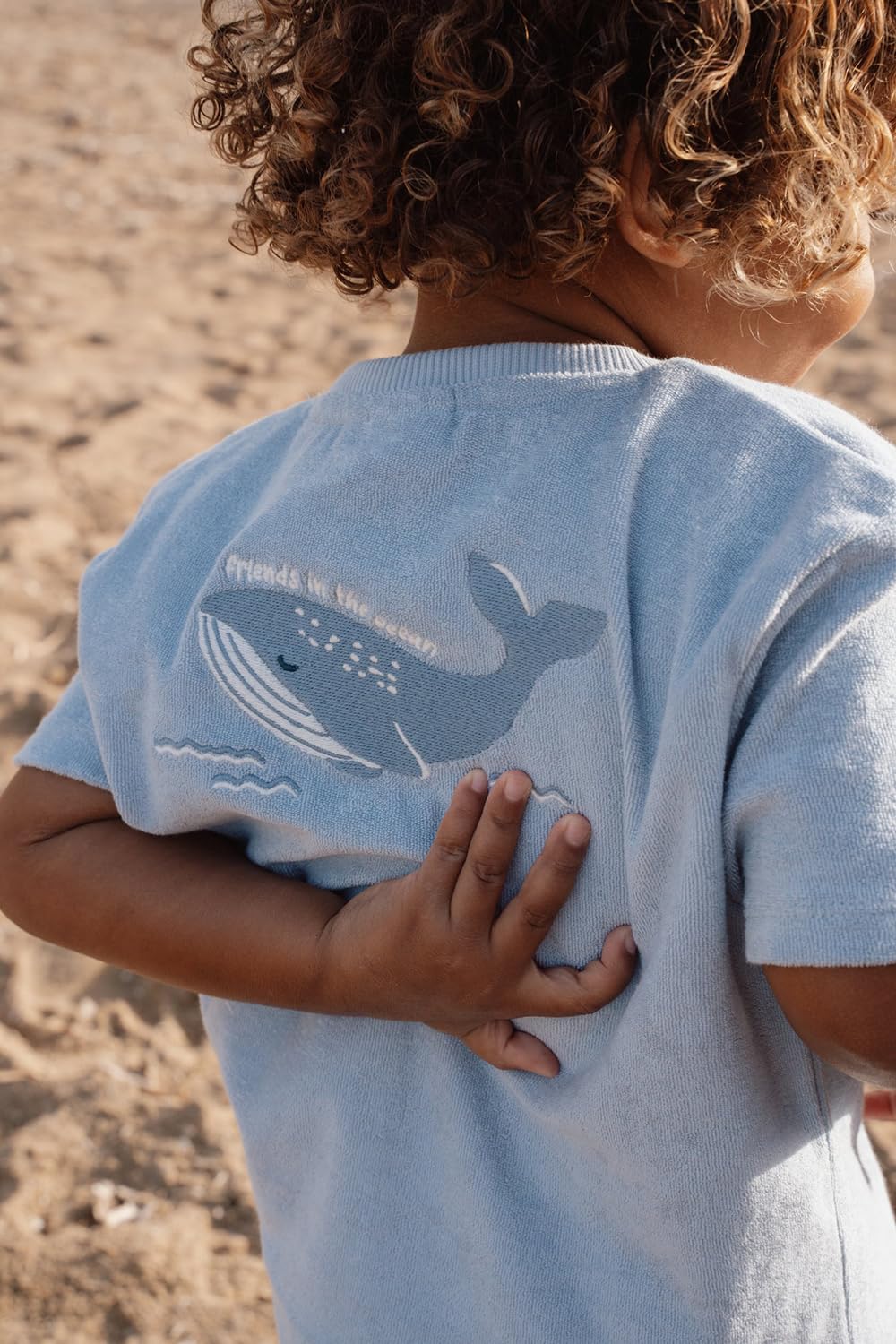 Bekleidungsset aus T-Shirt und Shorts - Ocean World blau (Gr. 62/68)