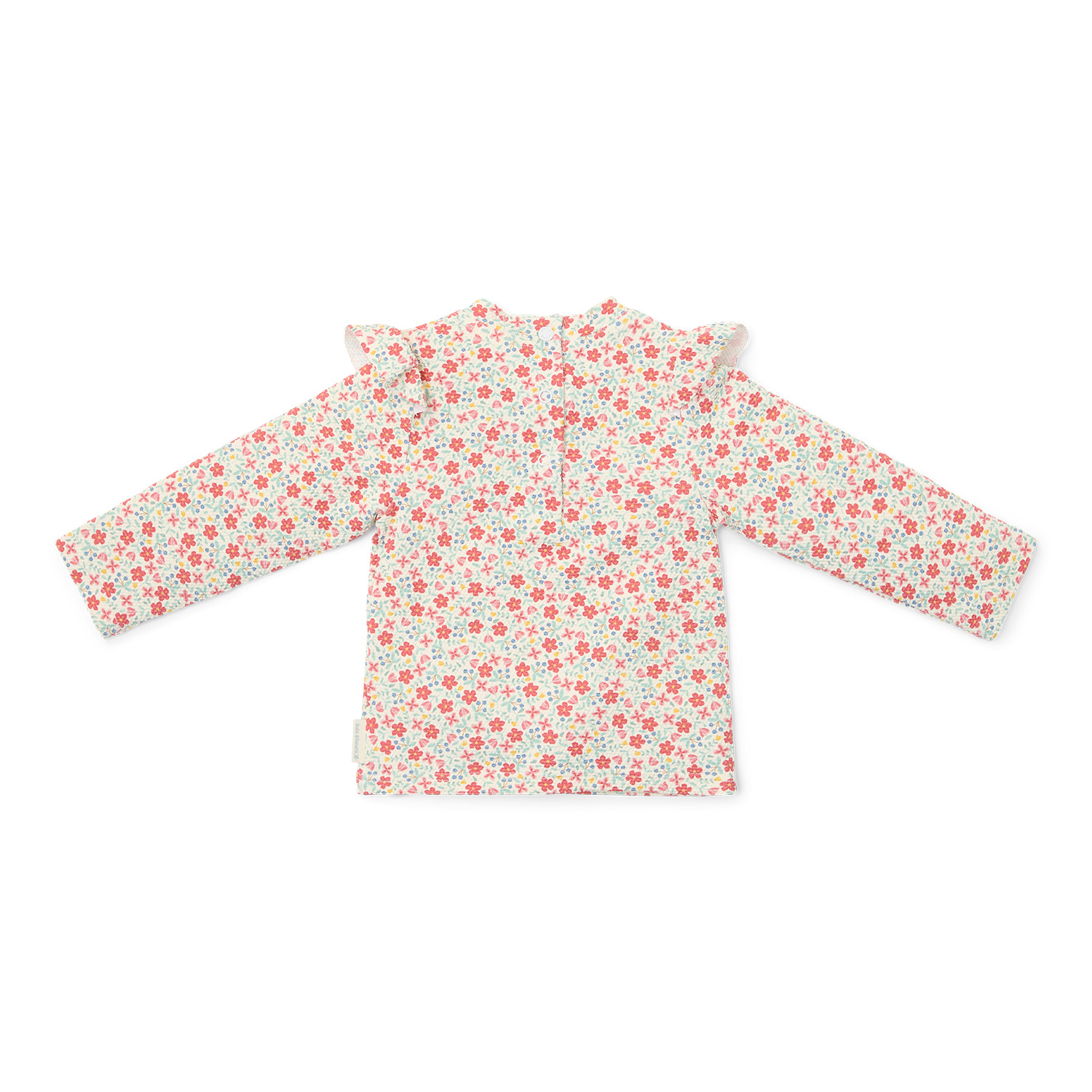 Schwimmshirt mit Rüschen langarm - Sunny Flowers (Gr. 86/92)