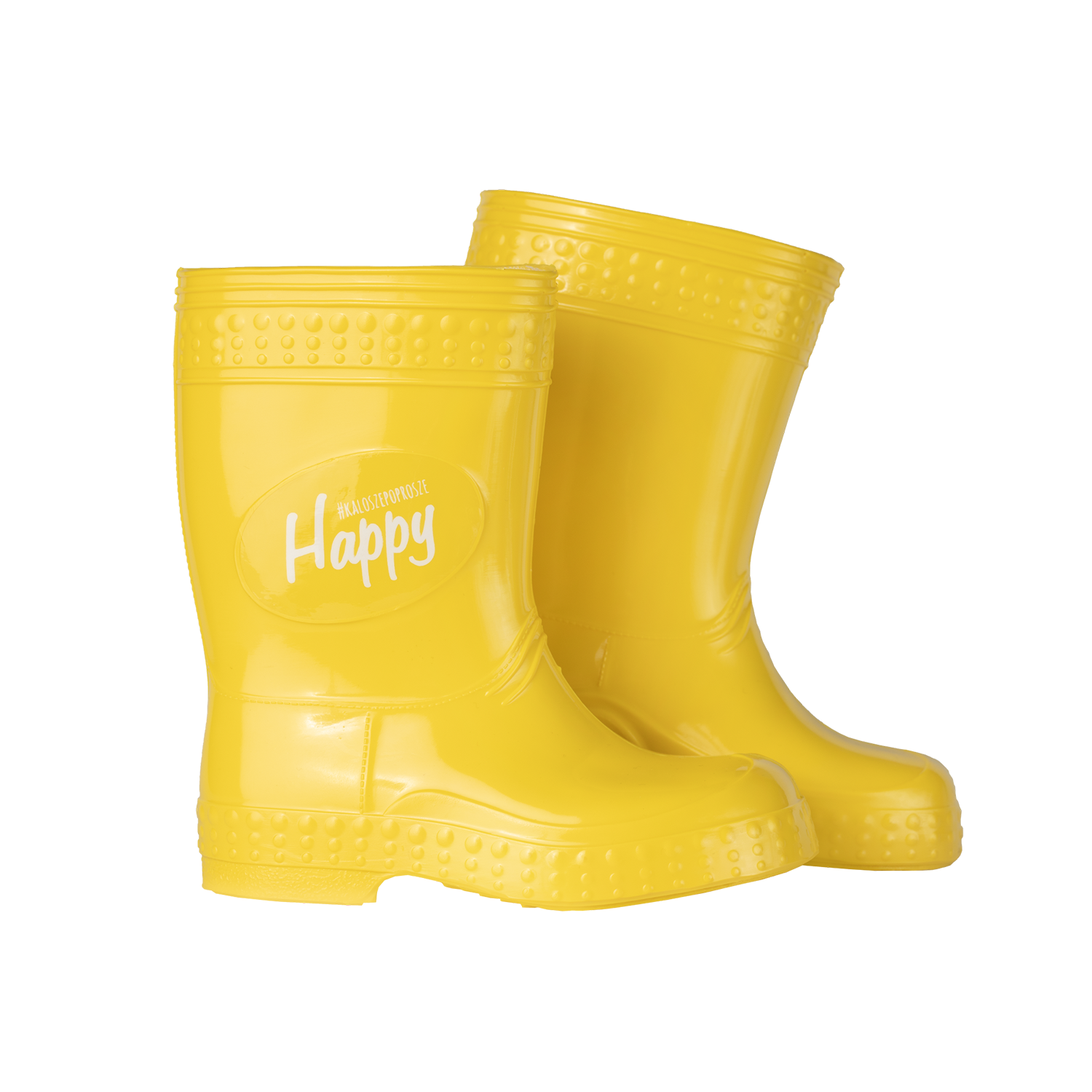 Gummistiefel / Regenstiefel Colorfull Happy gelb (Gr. 21/22)