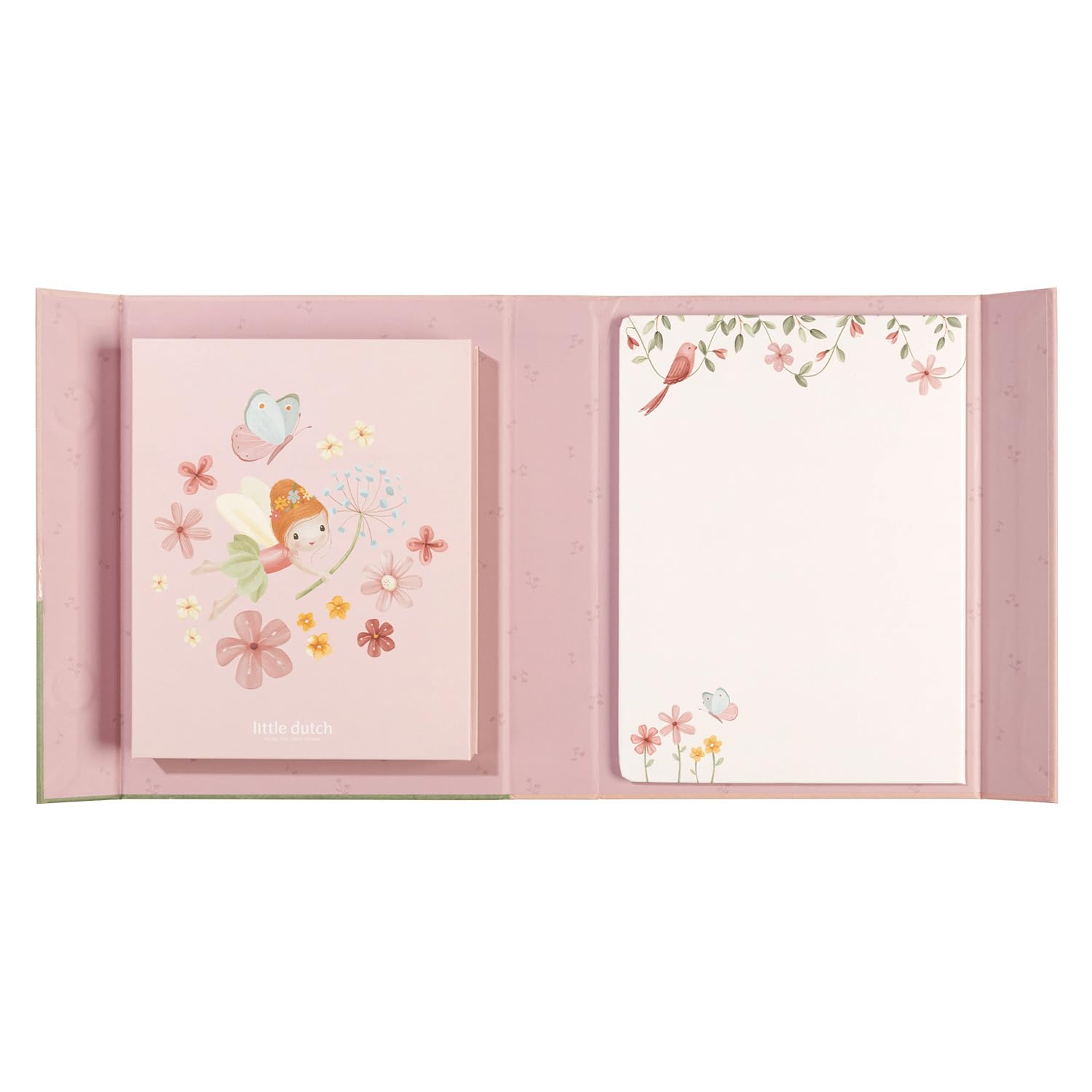 Magnetische Spielbox / Spielbuch - Fairy Garden rosa