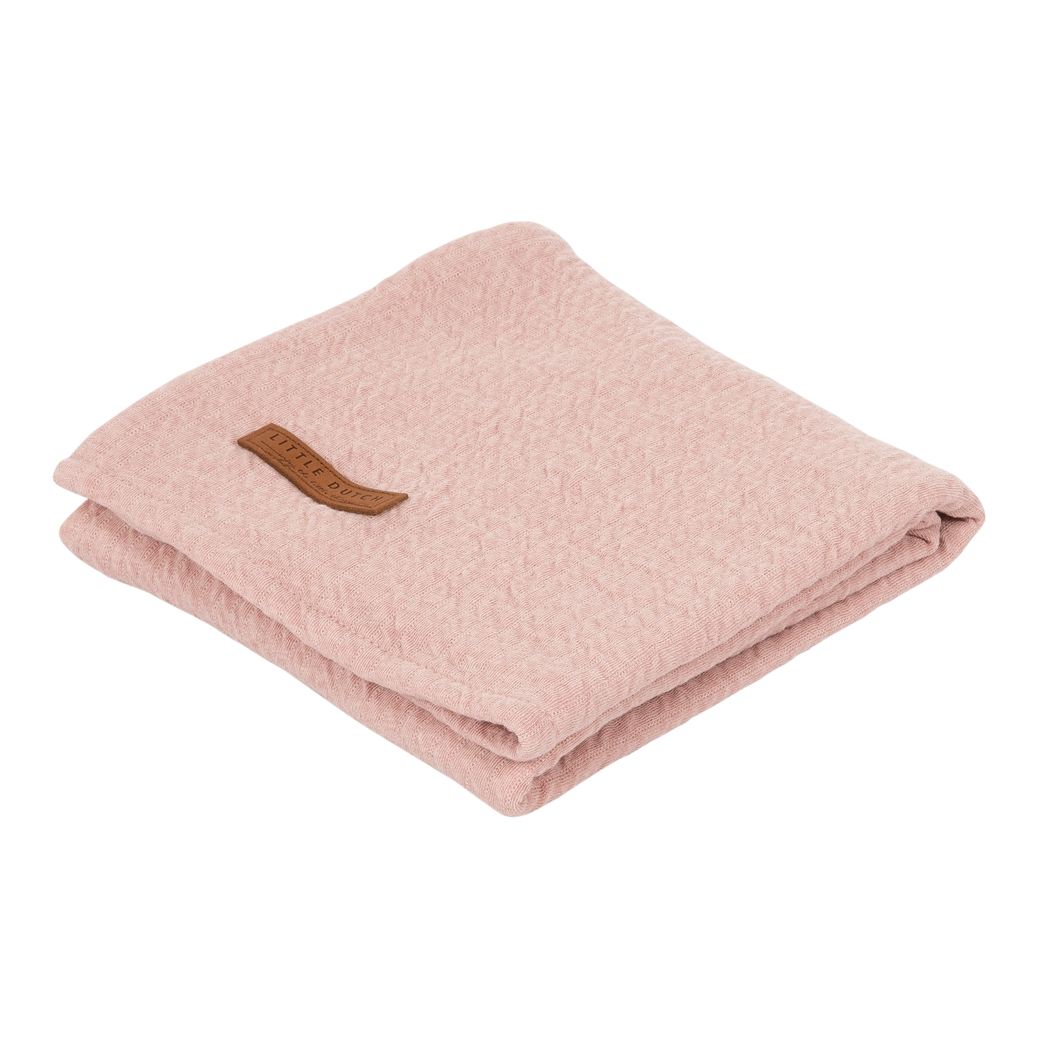 Musselin Swaddle Tuch / Pucktuch Pure rosa (120x120 cm)
