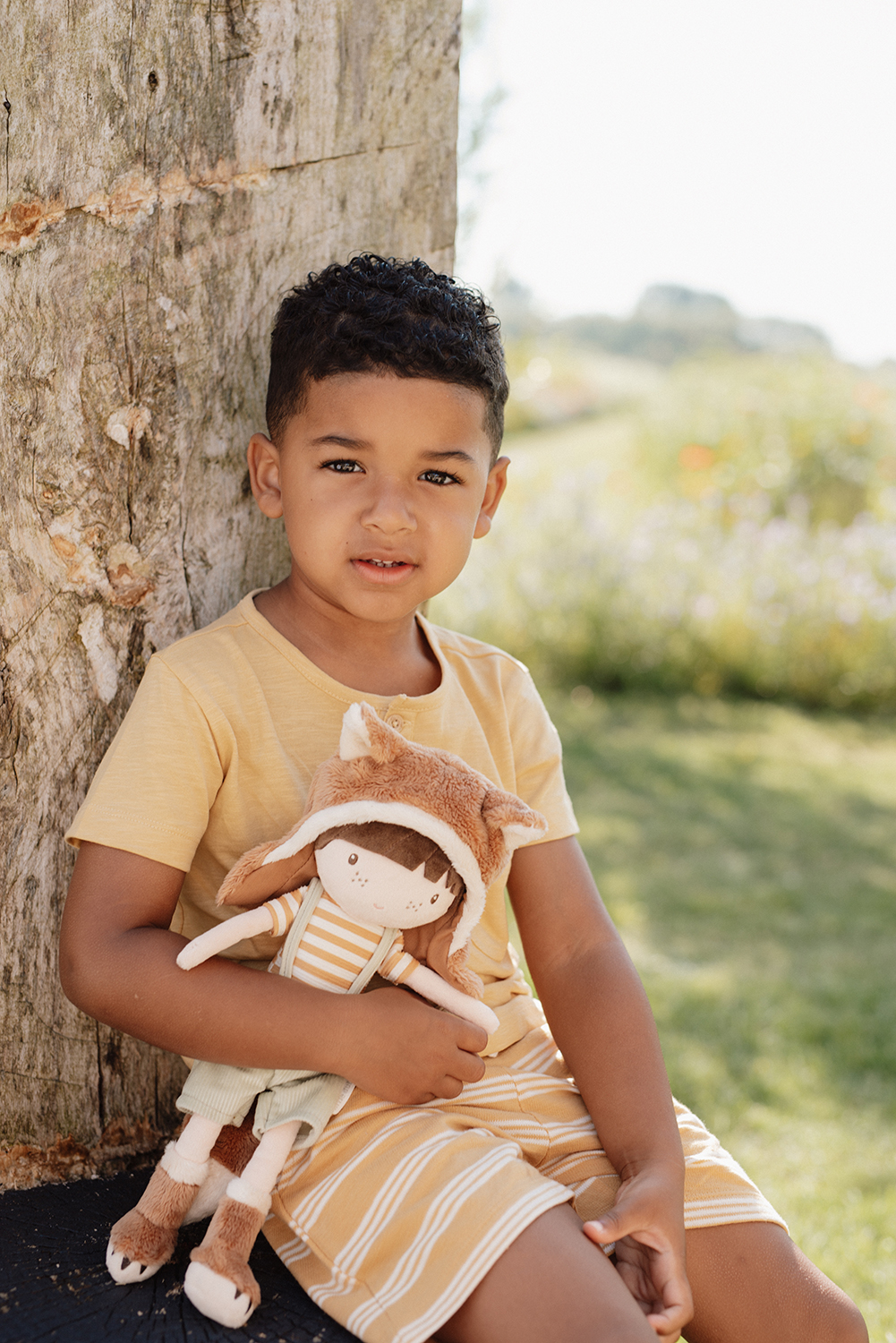 T-Shirt - Forest Friends gelb (Gr. 86)