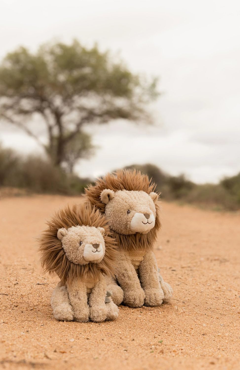 Stofftier Kuscheltier Löwe - Safari Friends gelb (25 cm)