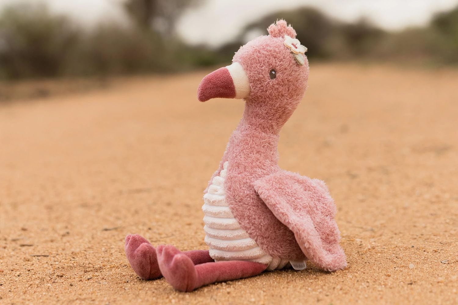 Stofftier Kuscheltier Flamingo - Safari Friends rosa (17 cm)