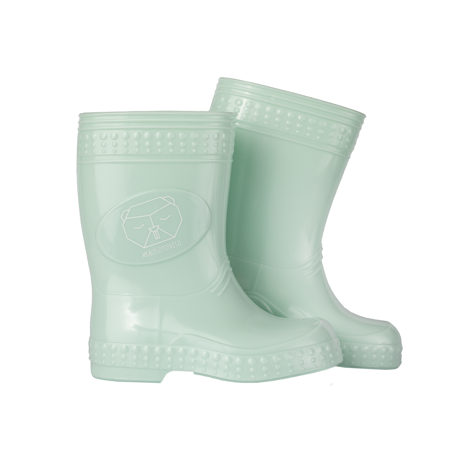 Gummistiefel / Regenstiefel Paste Love Biber türkis (Gr. 25/26)