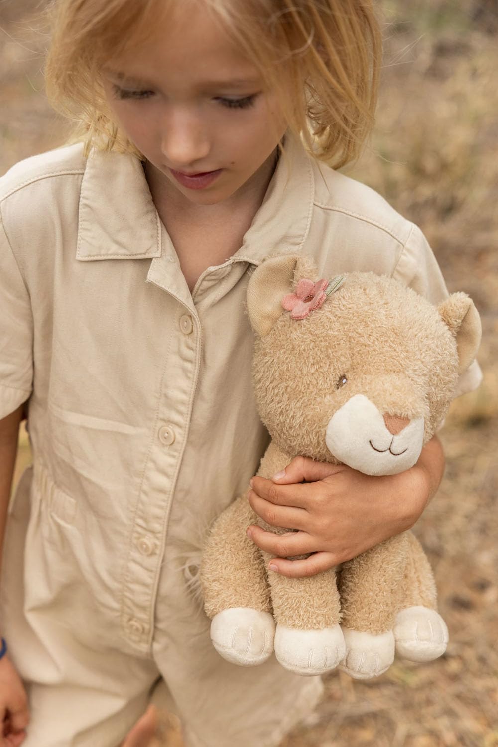 Stofftier Kuscheltier Löwin - Safari Friends gelb (25 cm)