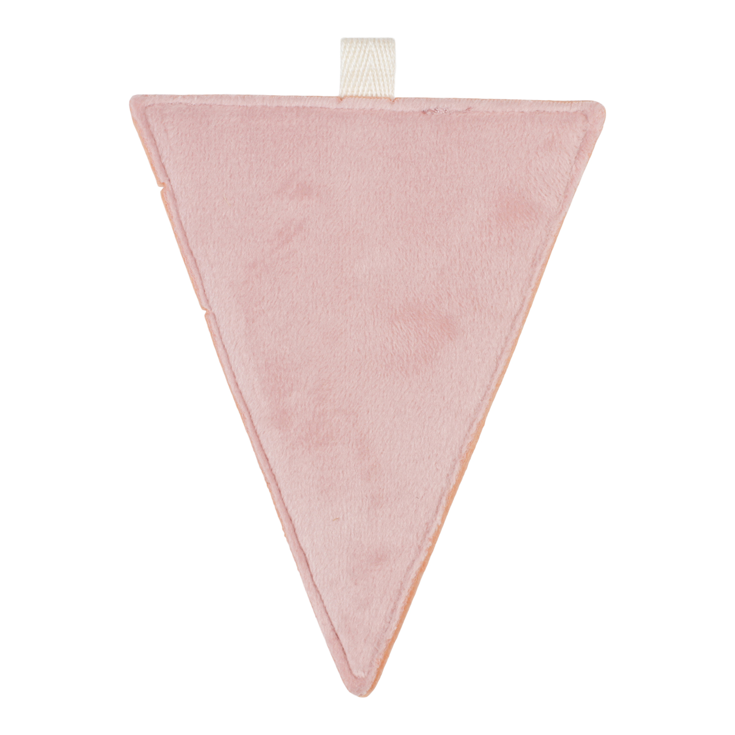 Anhänger Stoff-Wimpel rosa  Anhänger Stoff-Wimpel rosa