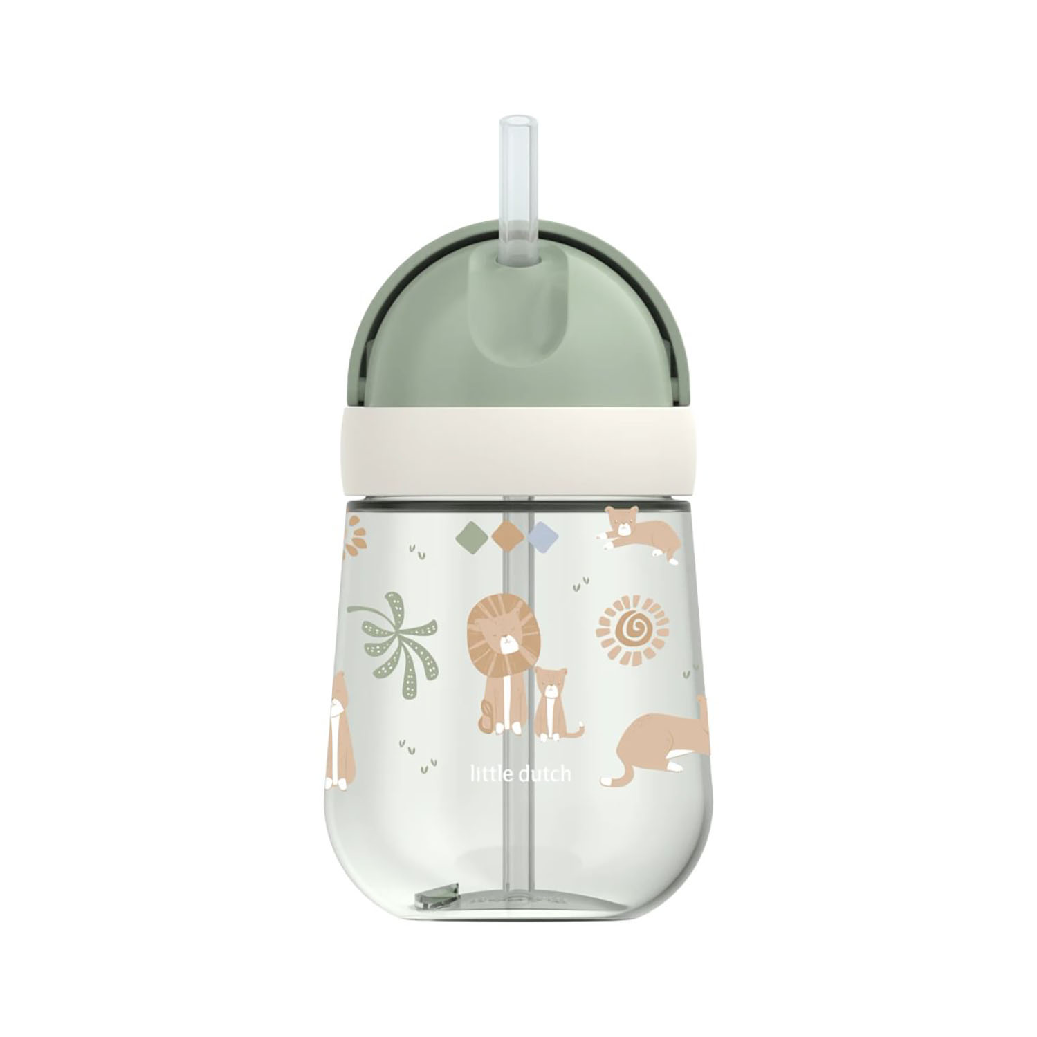 Strohhalmbecher Mio - Safari Friends 300 ml